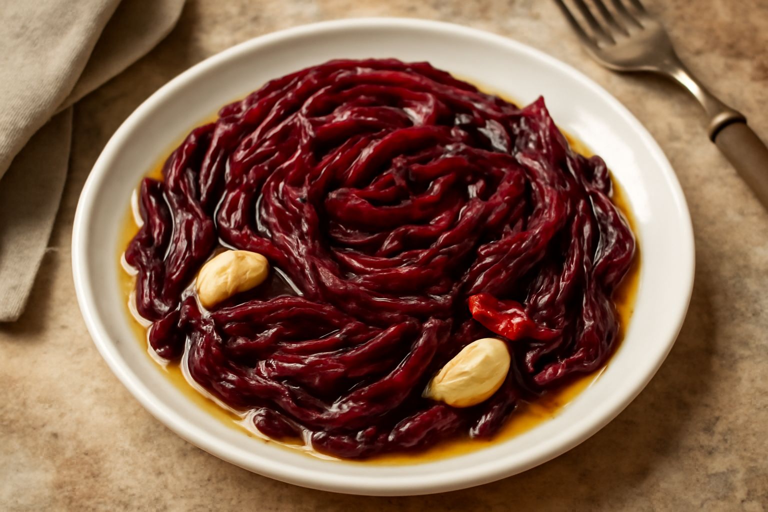 Radicchio rosso conservato