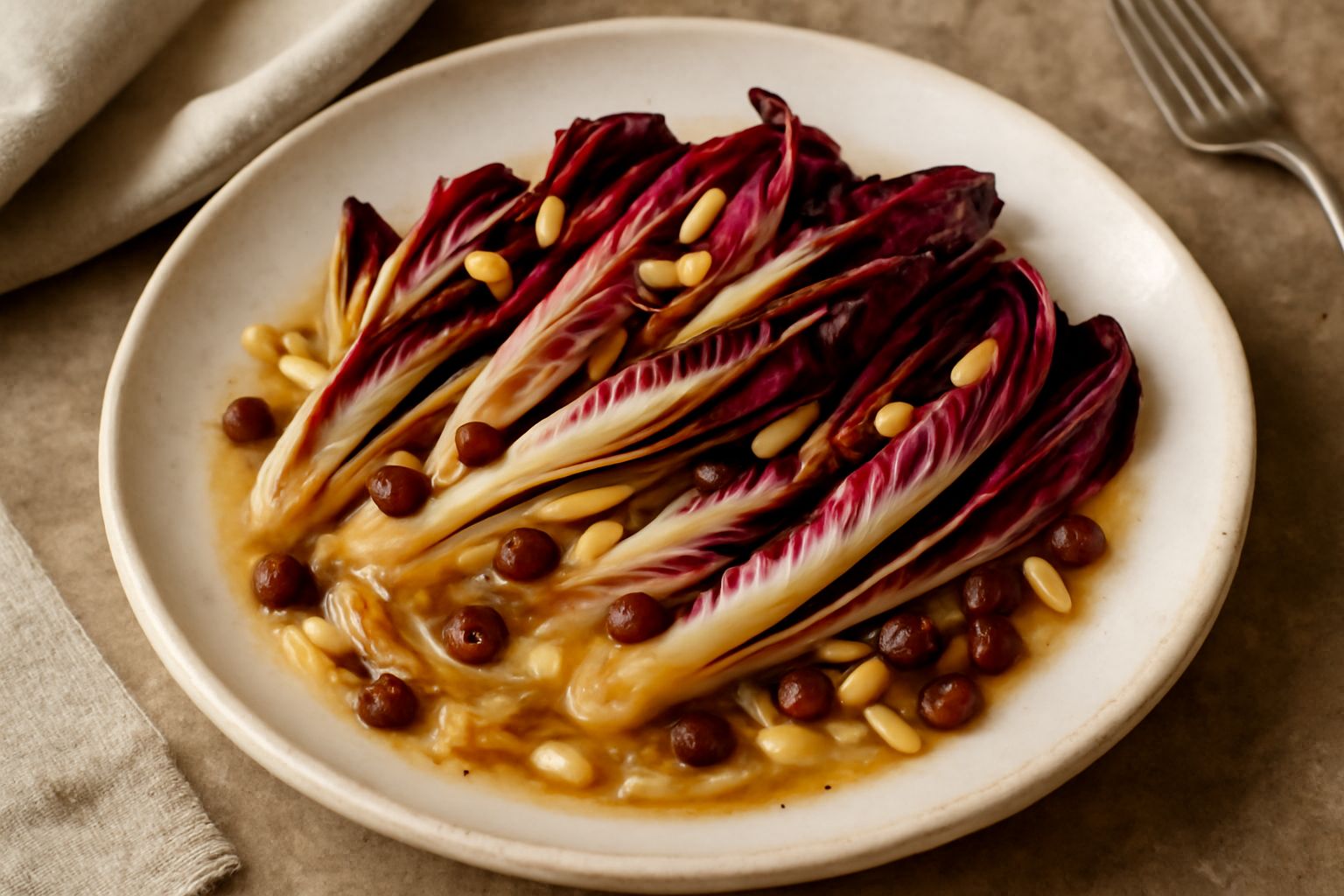 Radicchio rosso di Treviso in saor