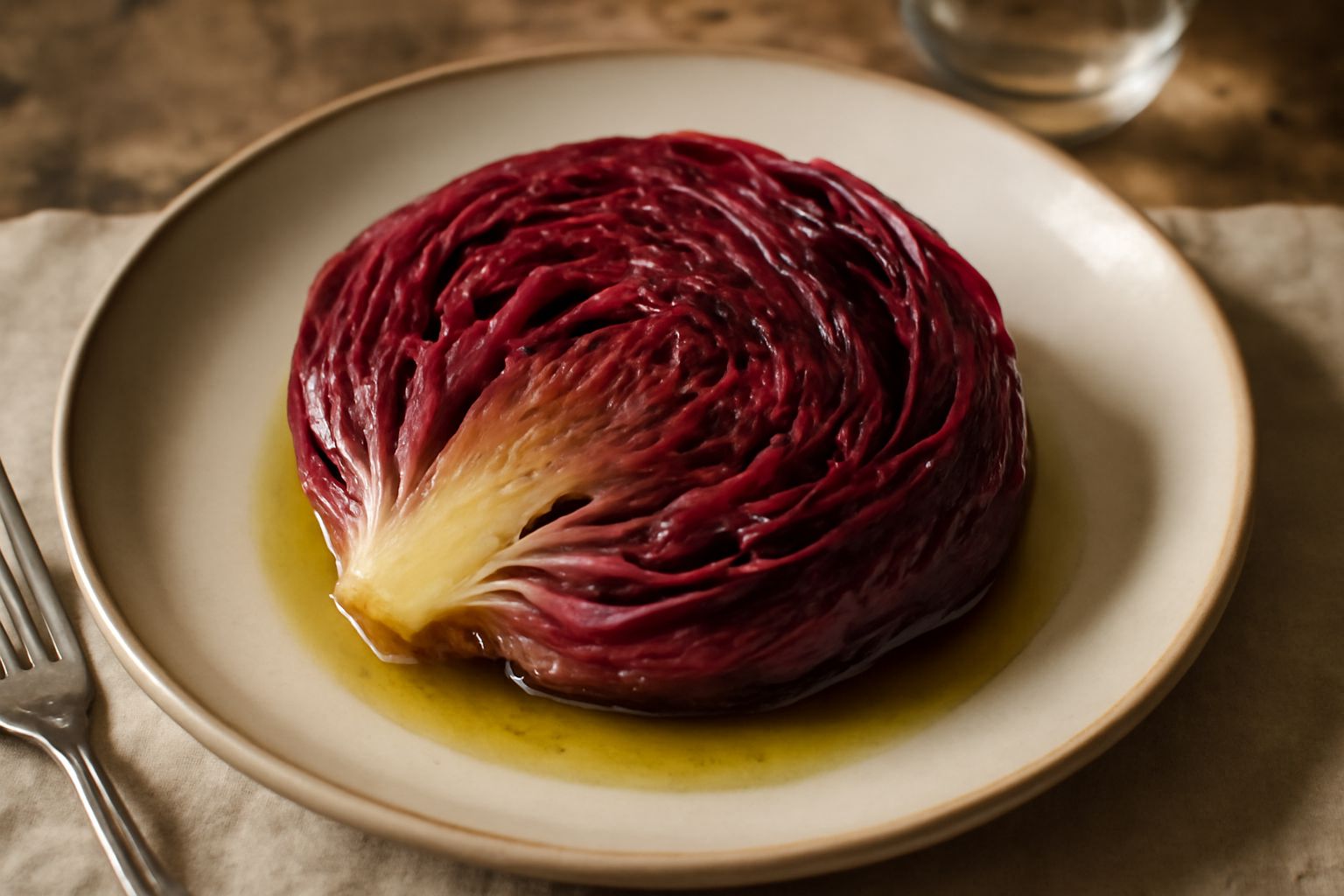 Radicchio rosso lesso
