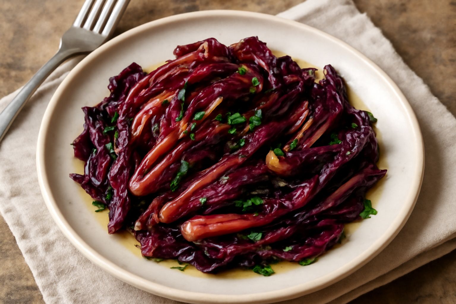 Radicchio rosso trifolato