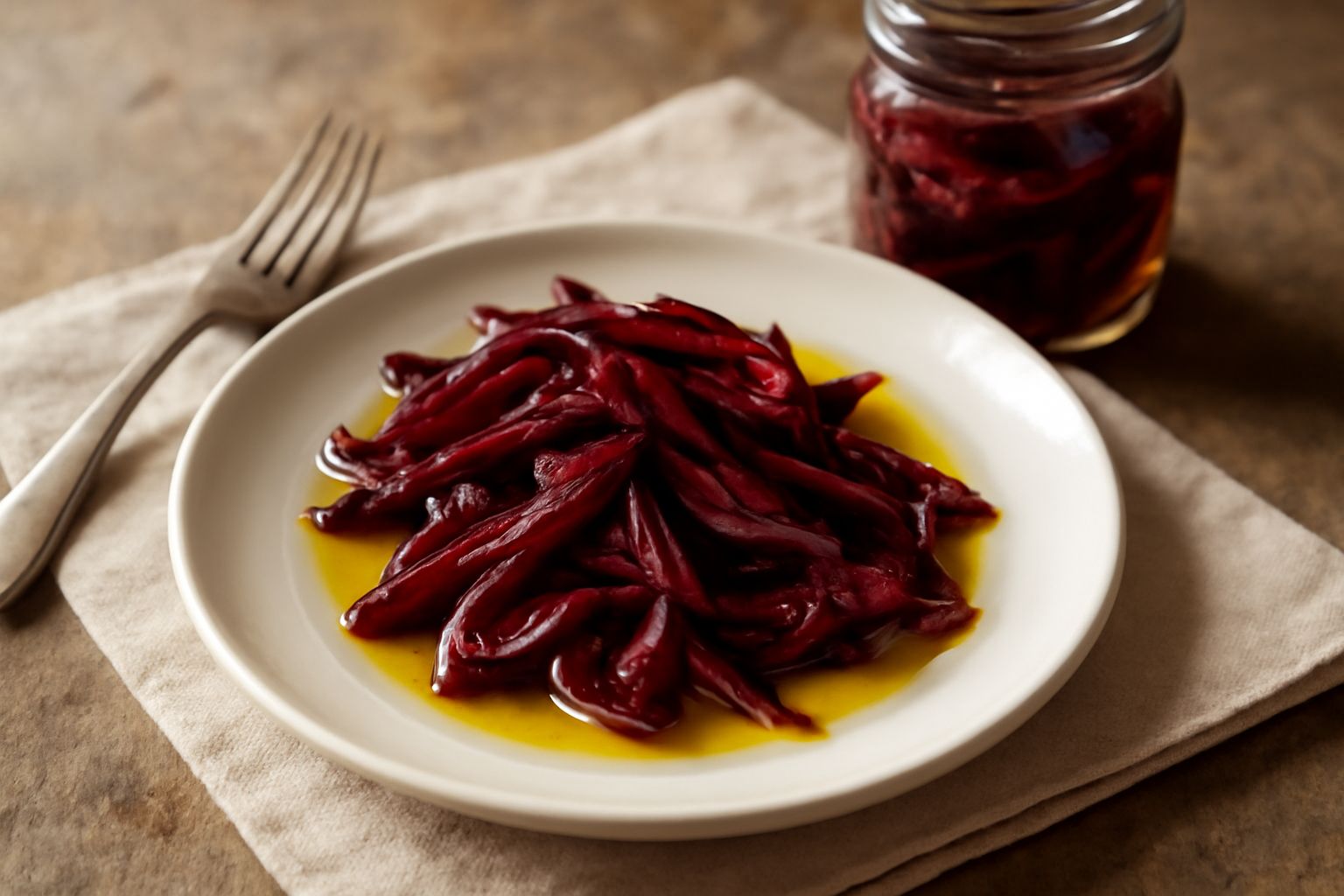 Radicchio sott'olio