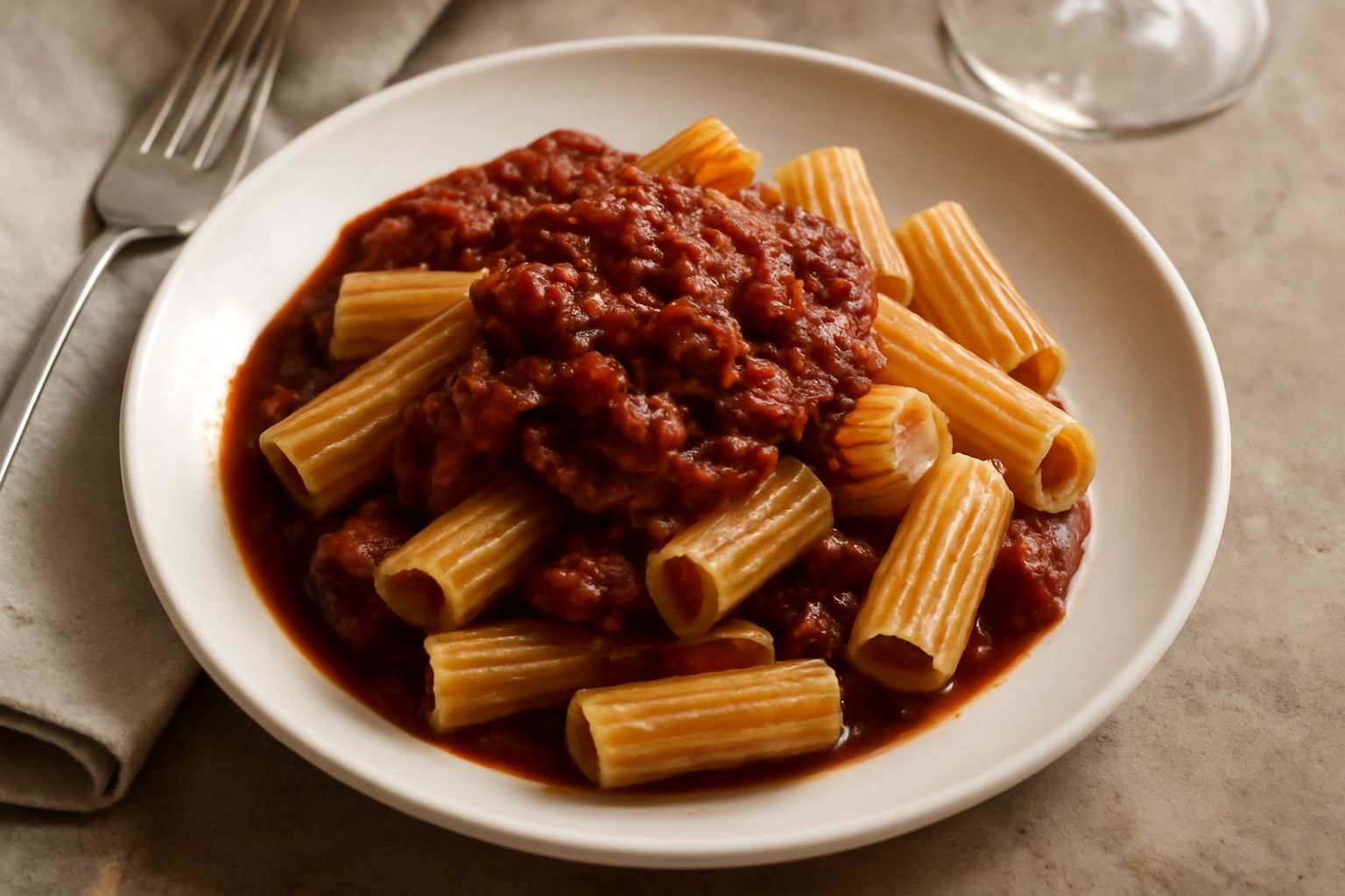 Ragu di carne e vino