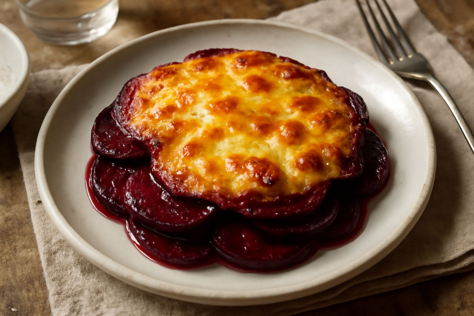 Rapa rossa gratinata