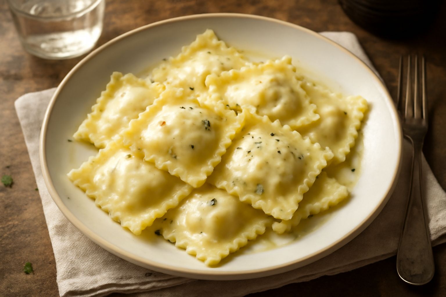 Ravioli ai 4 formaggi