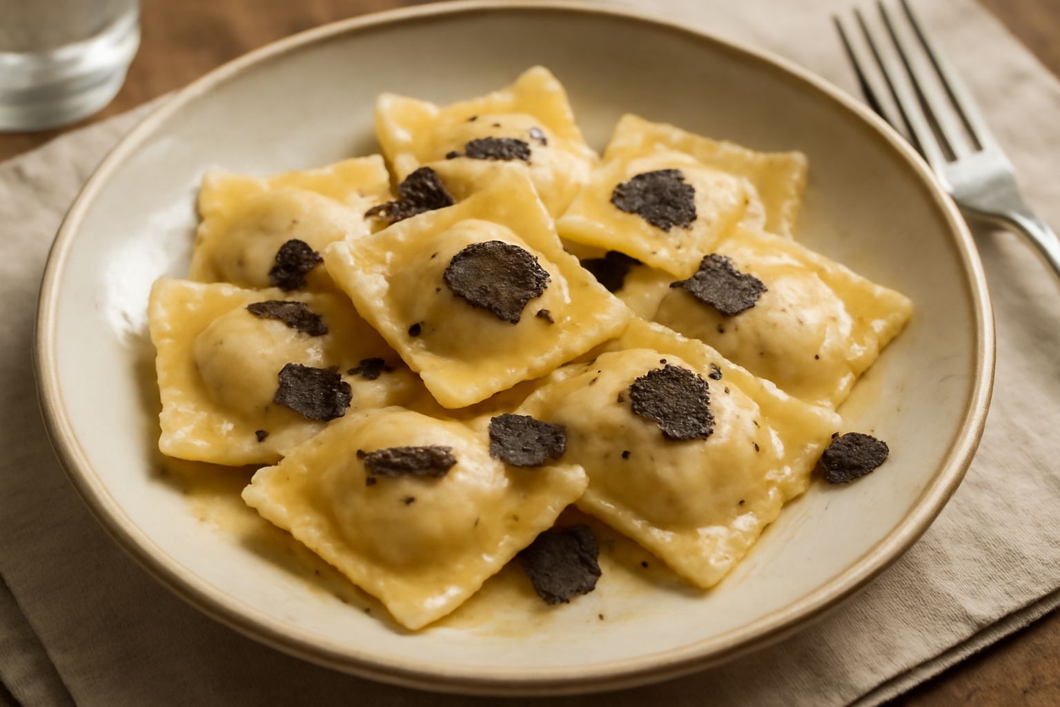 Ravioli al tartufo