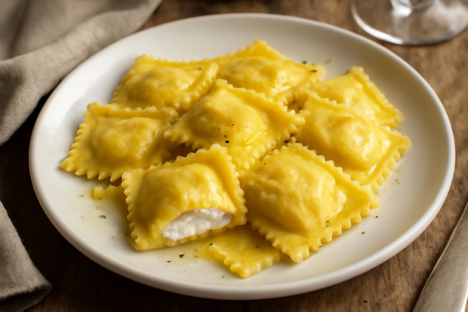 Ravioli ca' ricotta