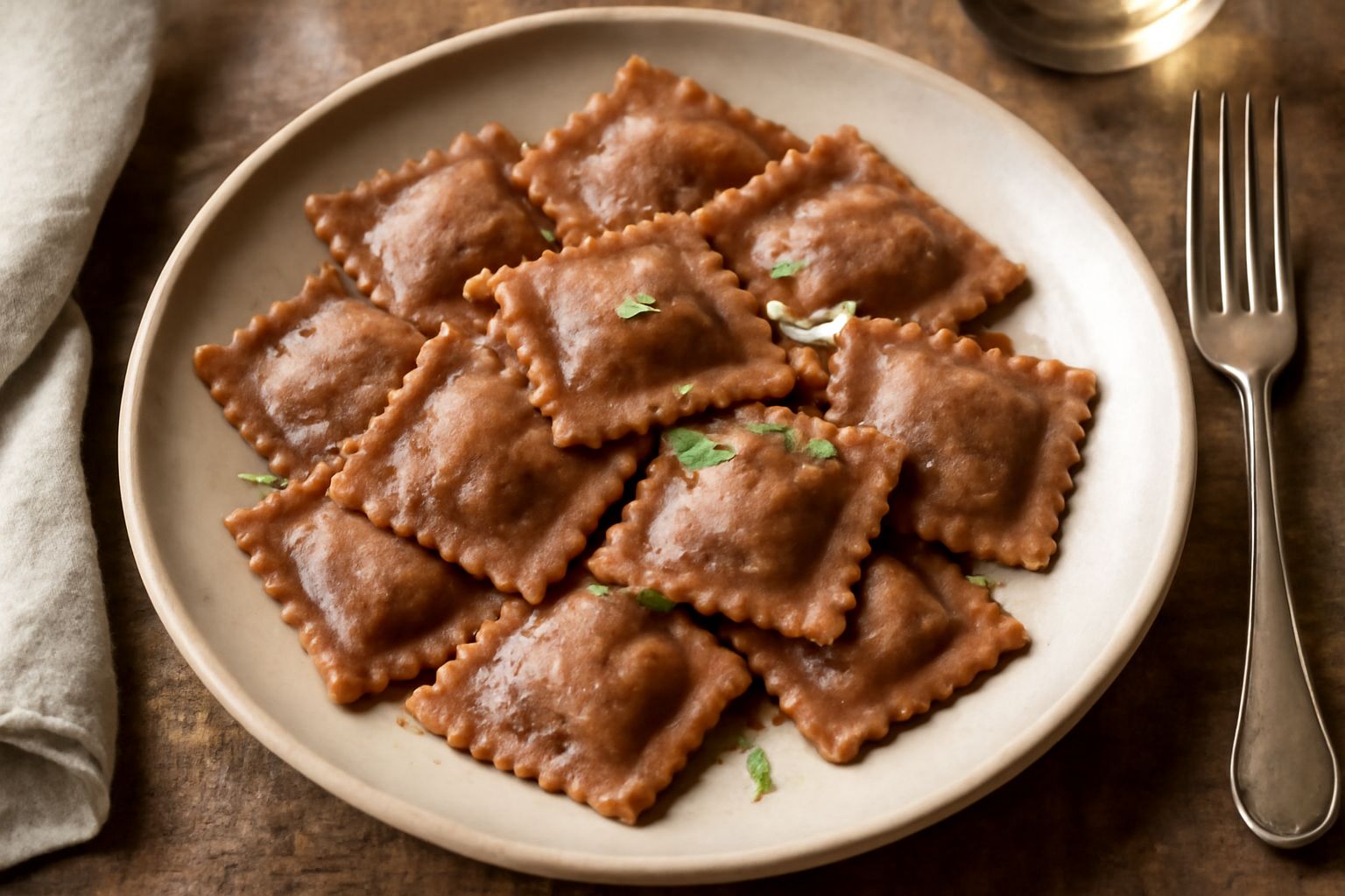 Ravioli di castagno