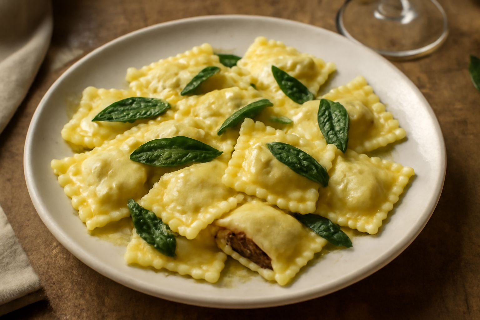Ravioli di cervo