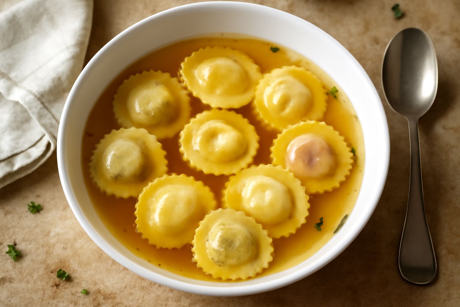 Ravioli in brodo