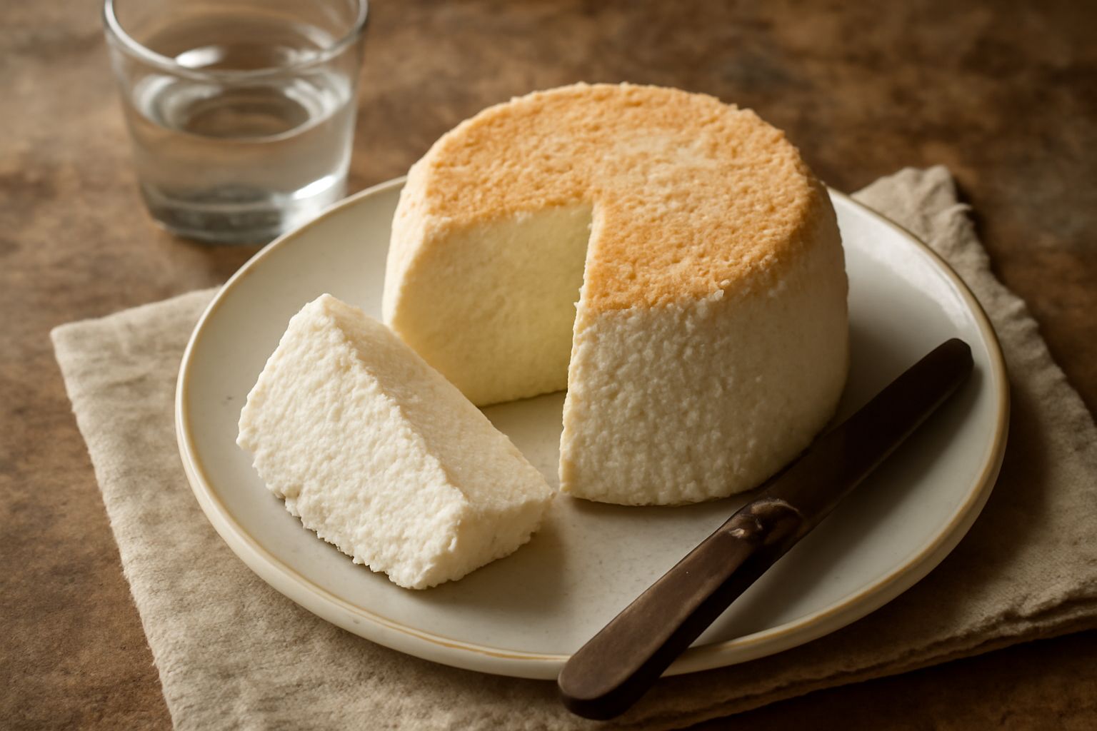 Ricotta conservata in sale