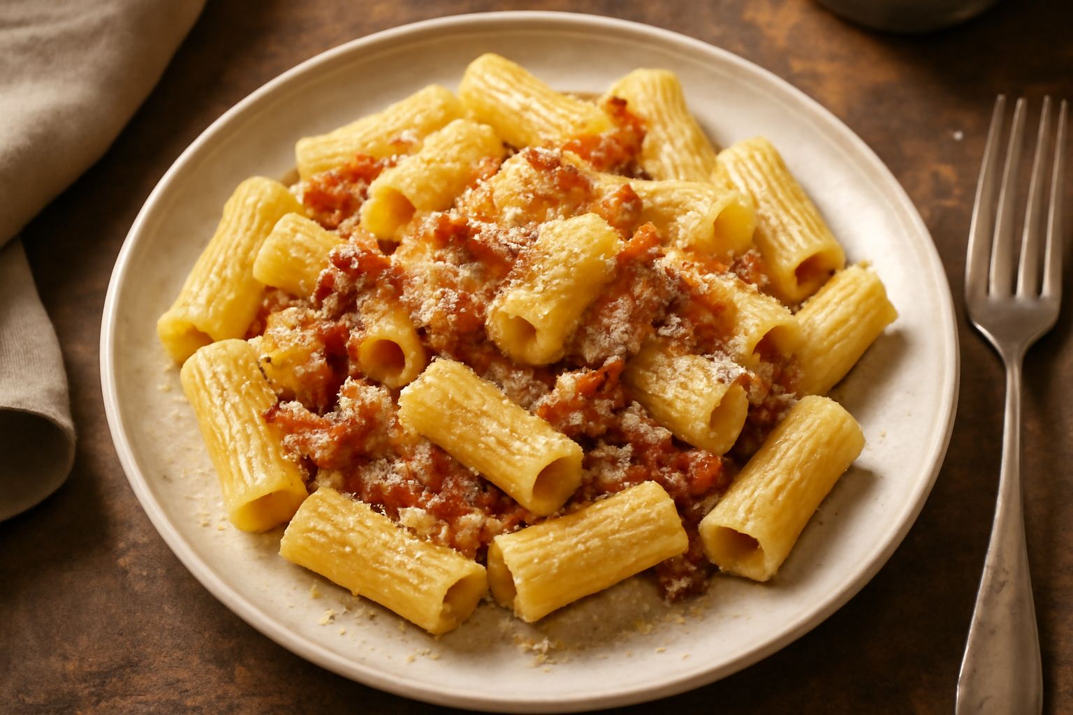 Rigatoni alla gricia