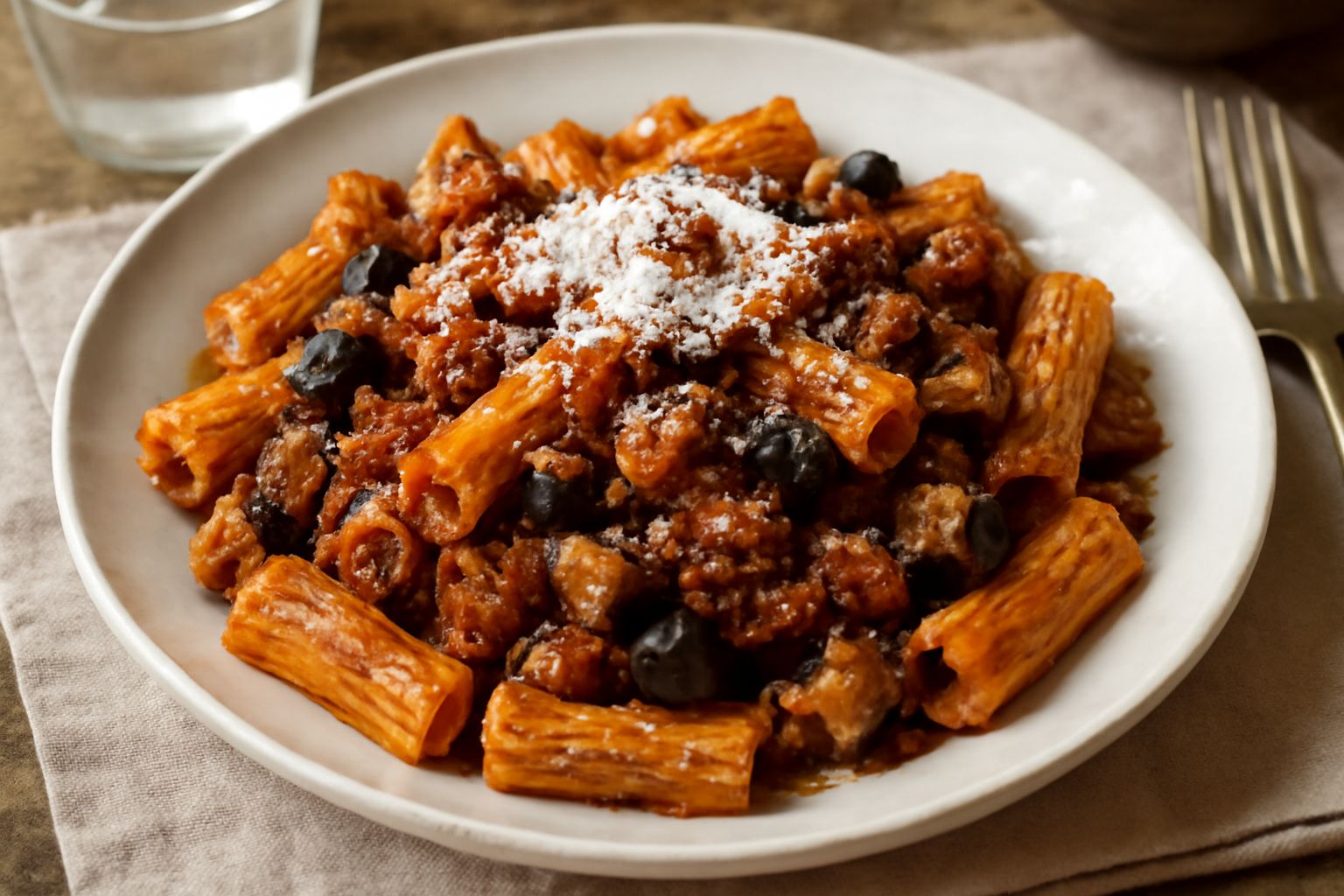 Rigatoni alla Siciliana