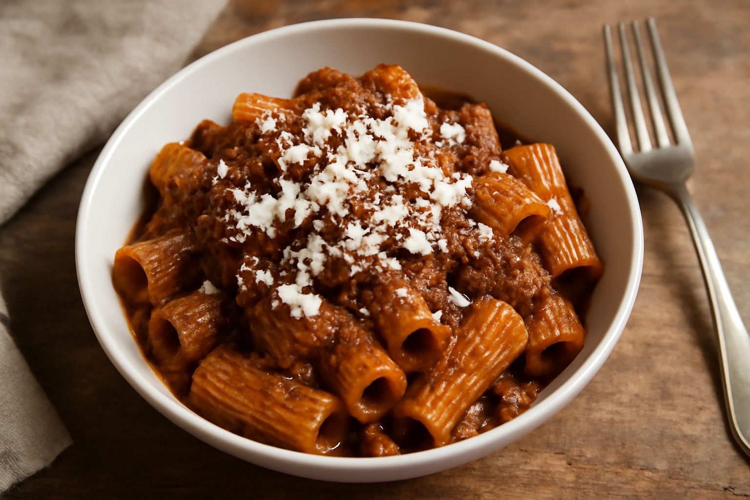 Rigatoni alla silana