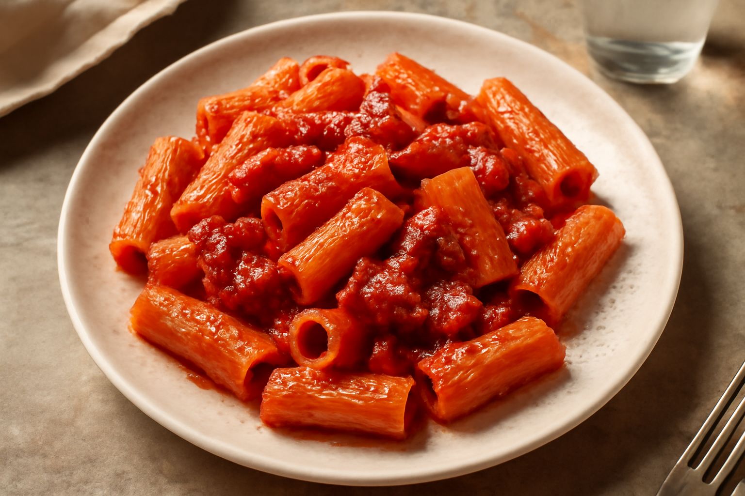 Rigatoni all'amatriciana
