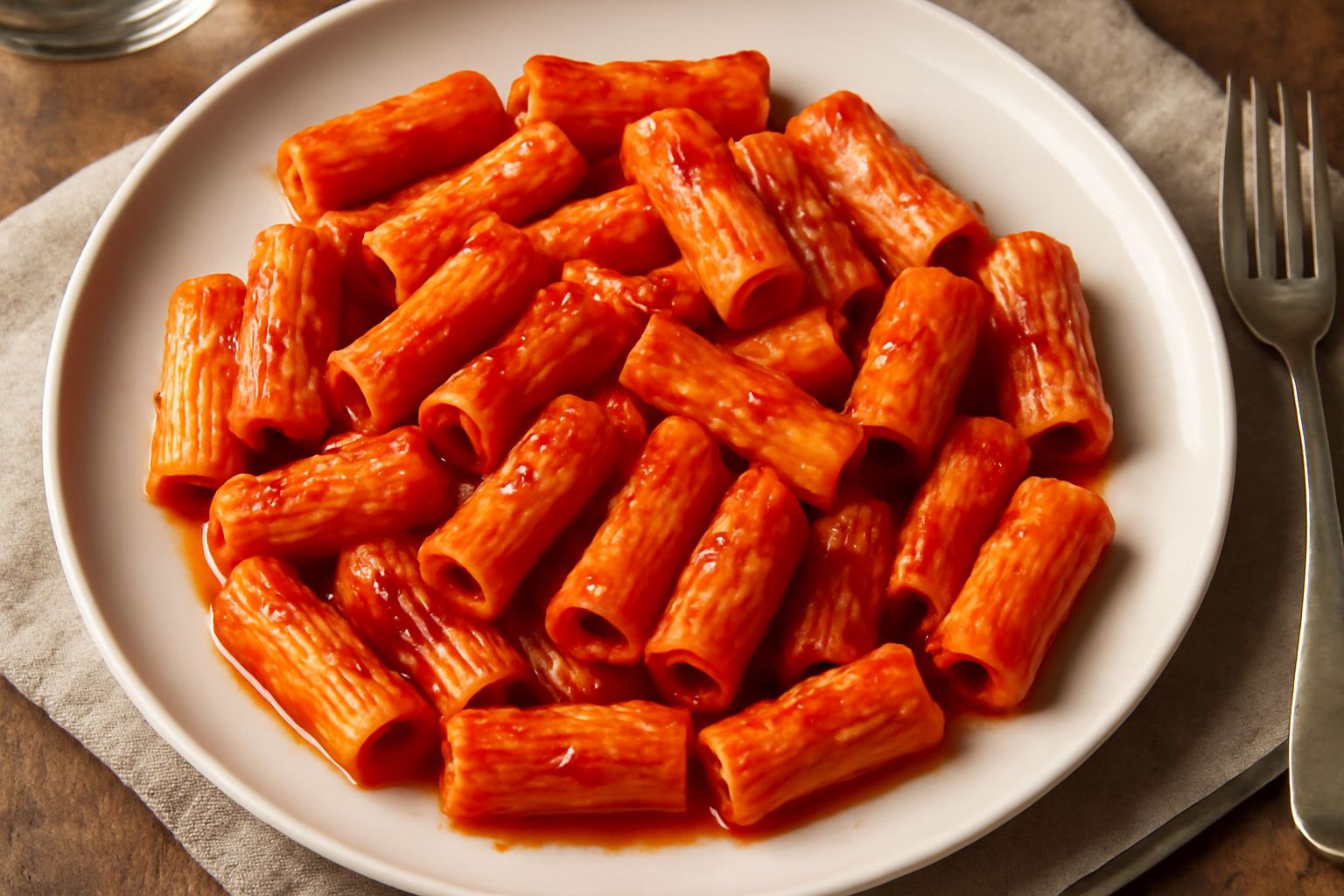 Rigatoni con la 'nduja