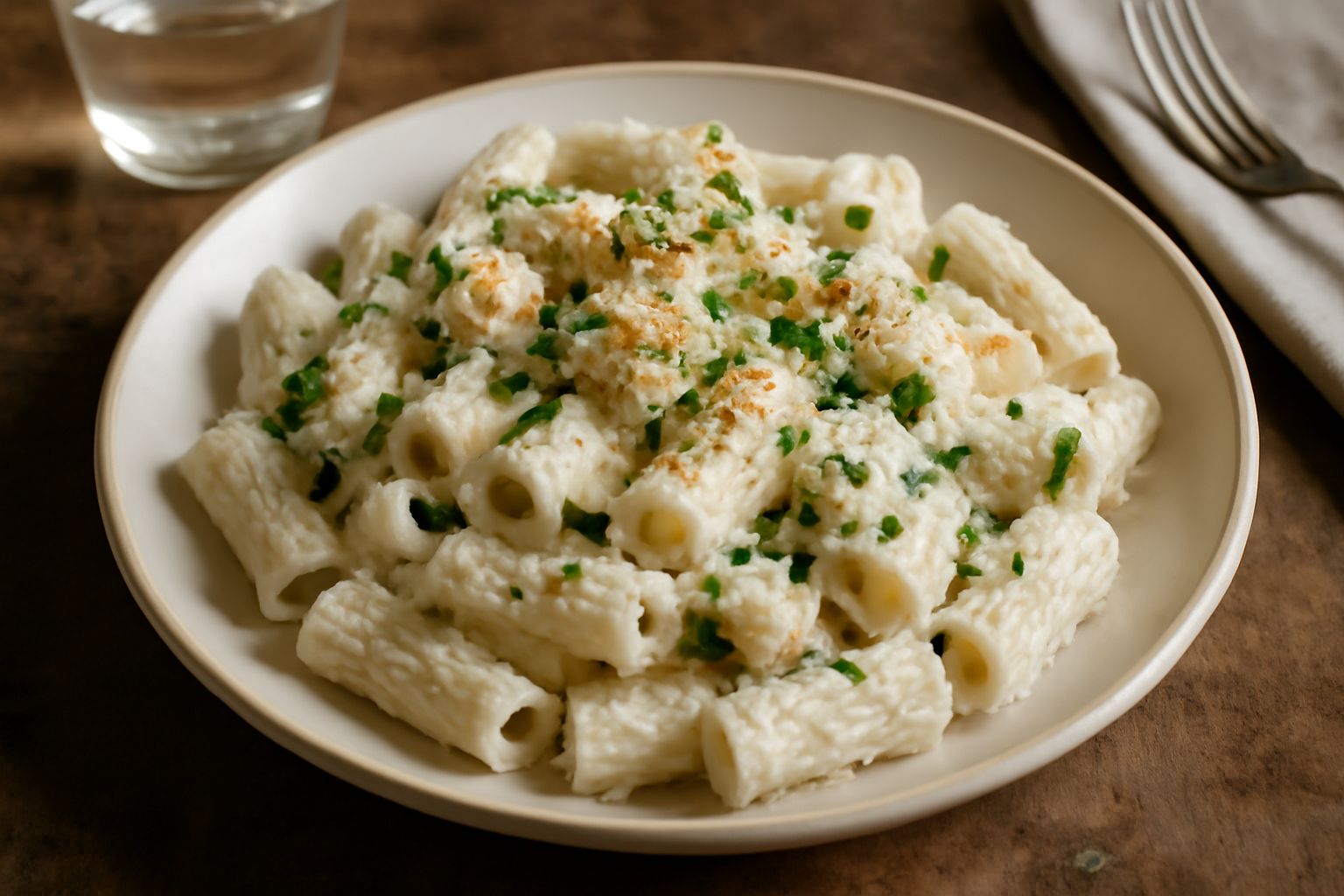 Rigatoni con la ricotta