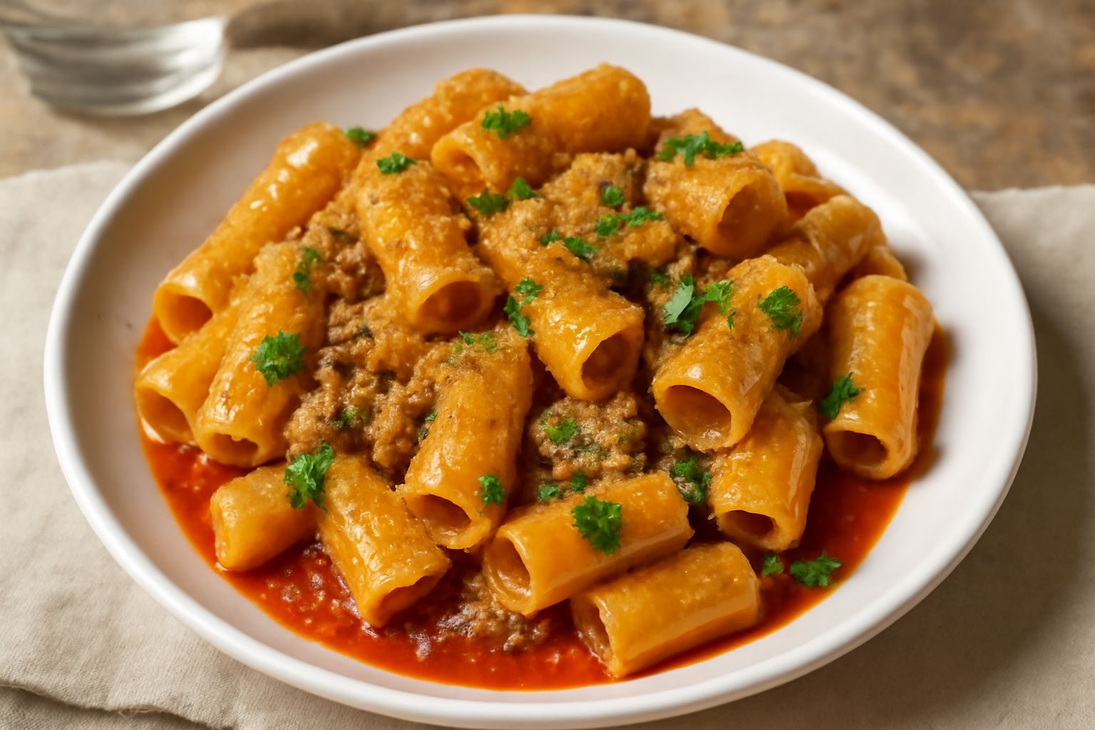 Rigatoni con la sarda
