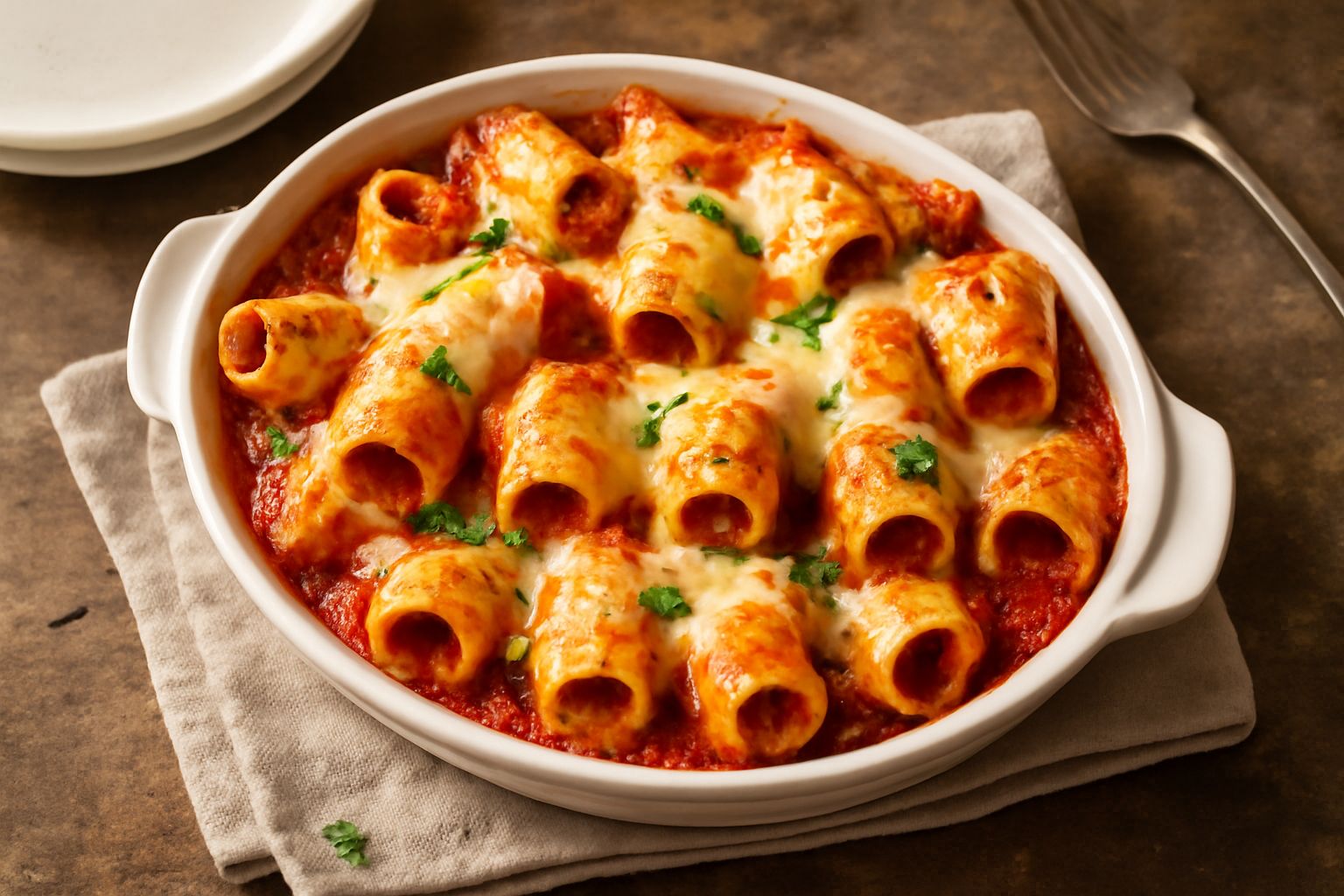 Rigatoni ripieni