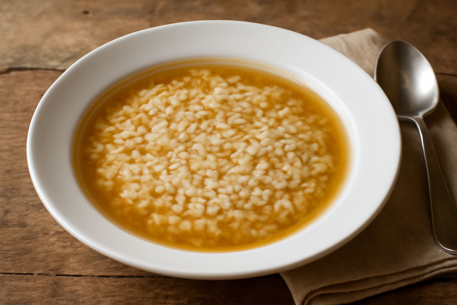 Ris grosso in brodo