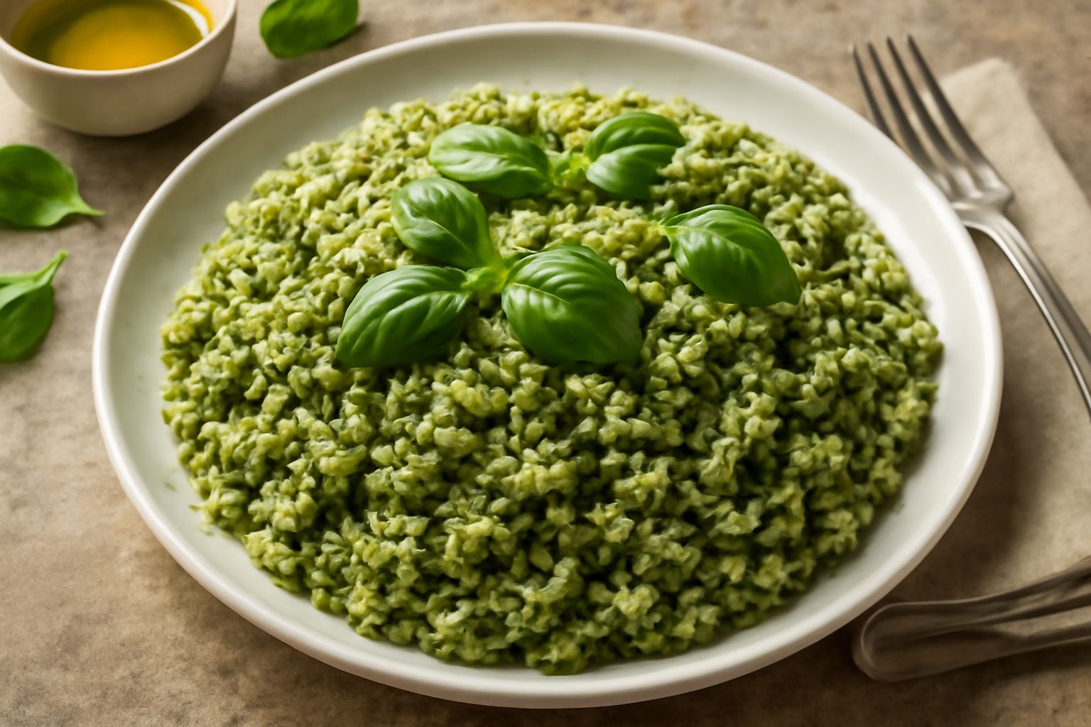 Riso Freddo al Pesto