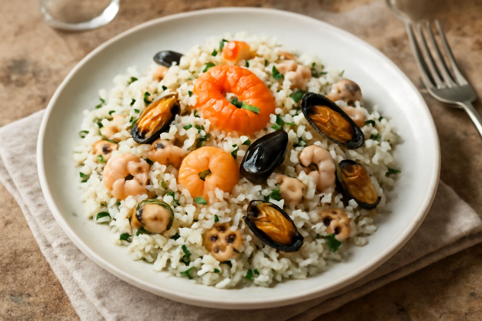 Riso freddo di mare