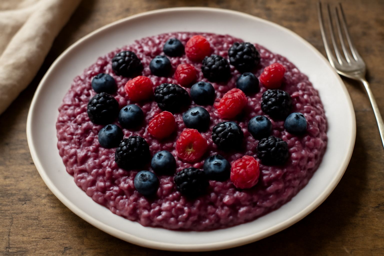 Risotto ai frutti di bosco