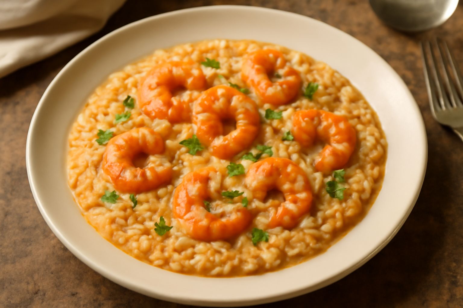 Risotto ai gamberi