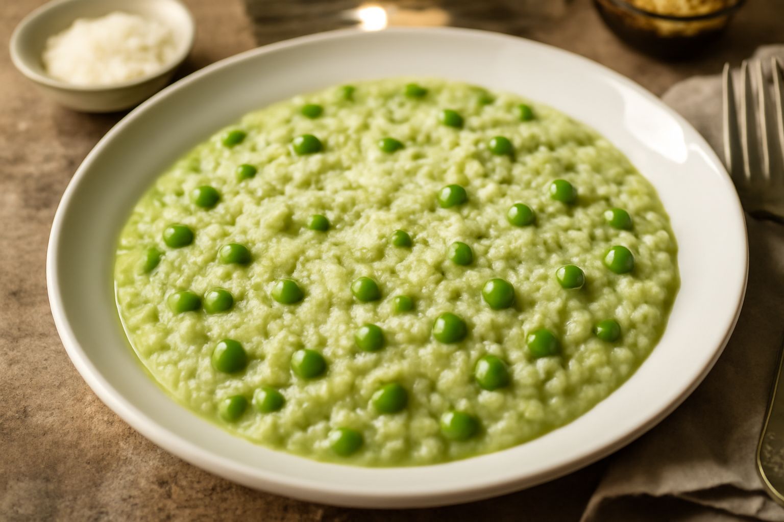 Risotto ai piselli