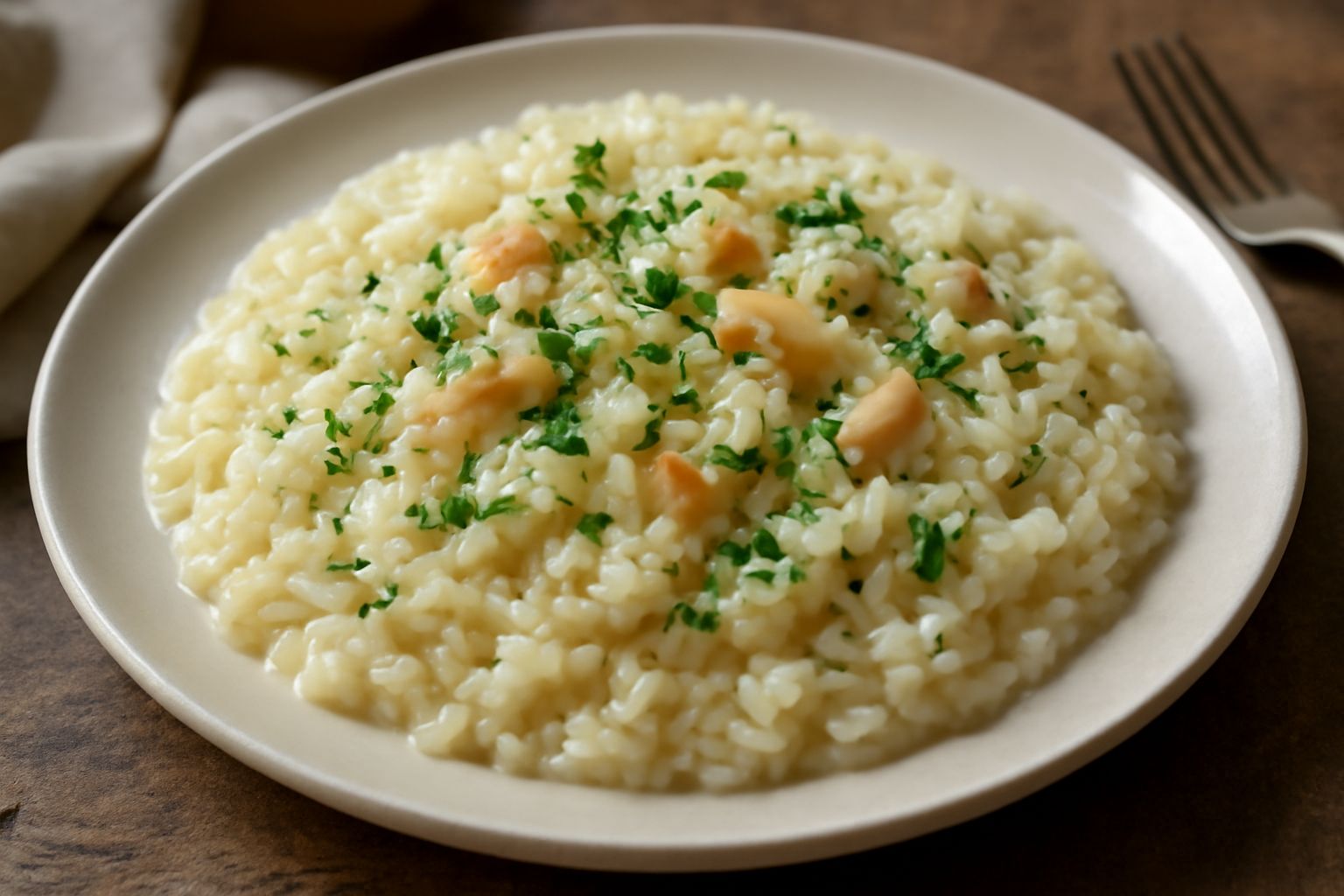 Risotto al branzino