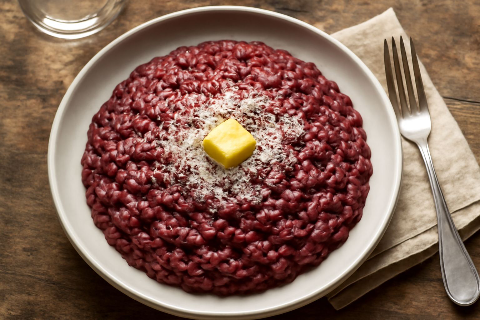 Risotto al vino rosso