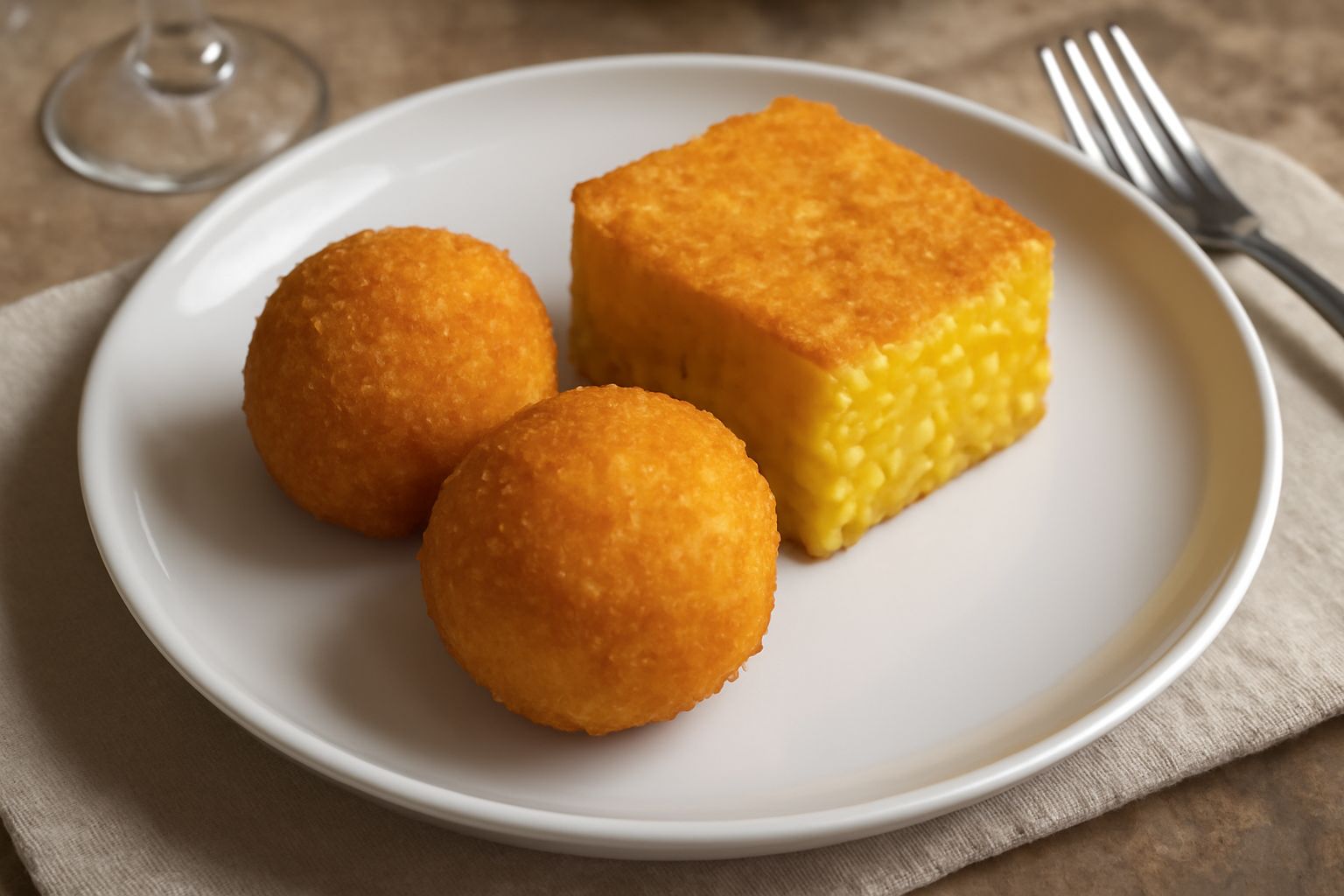 Risotto alla milanese riciclato