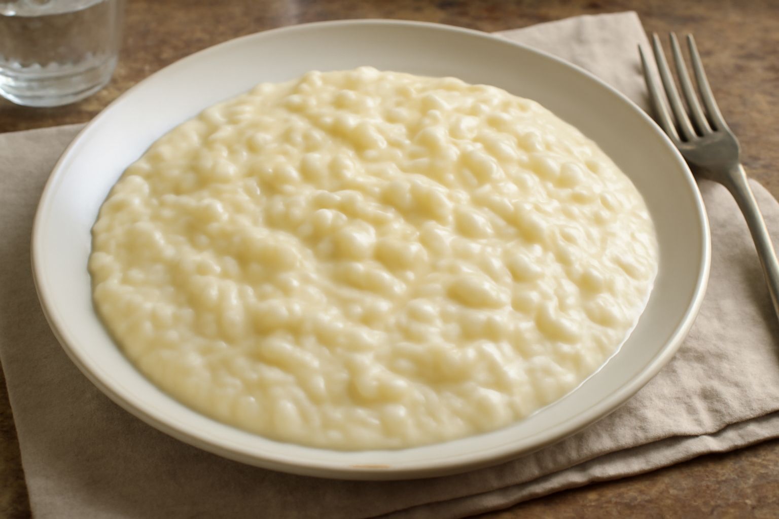 Risotto alla panna