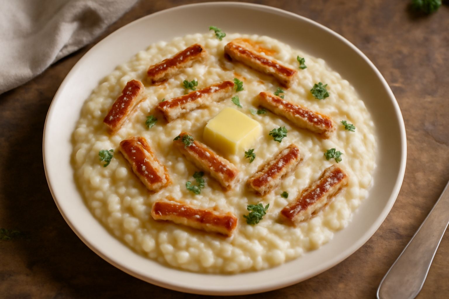 Risotto all'anguilla
