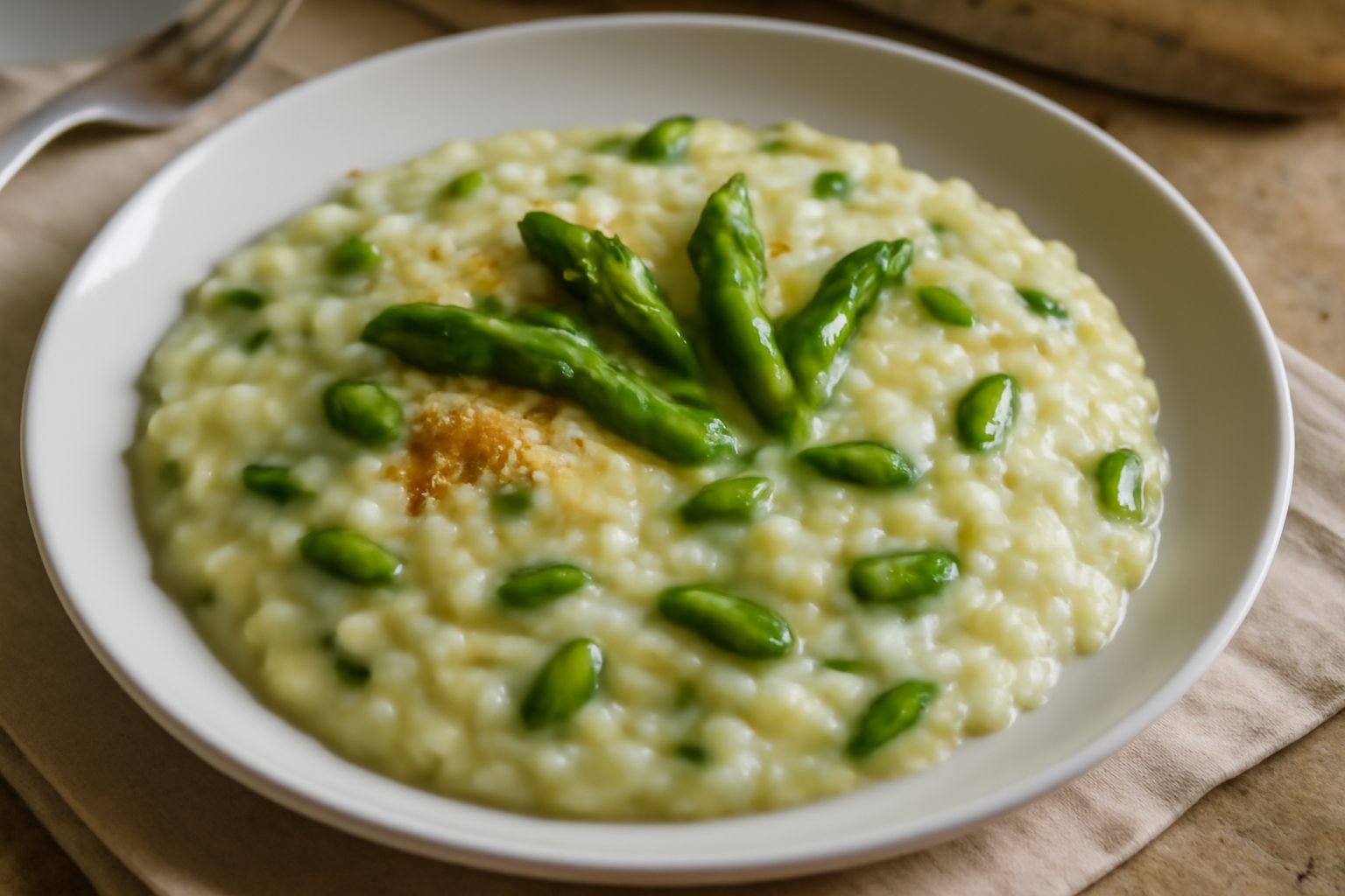 Risotto all'asparago