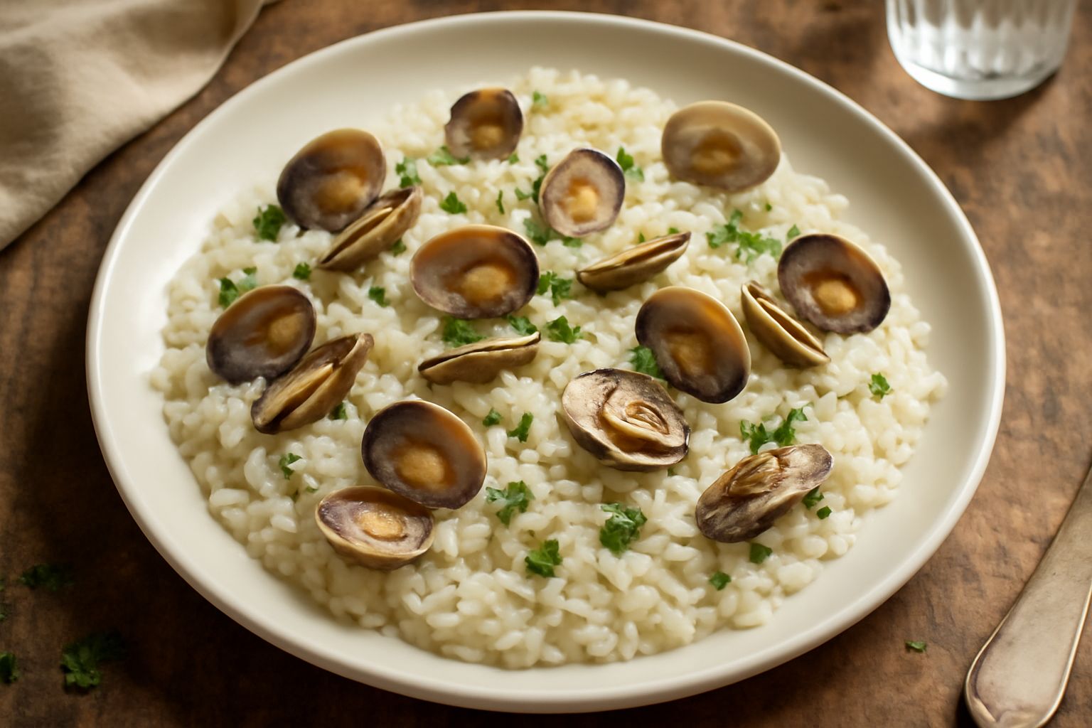 Risotto alle arselle