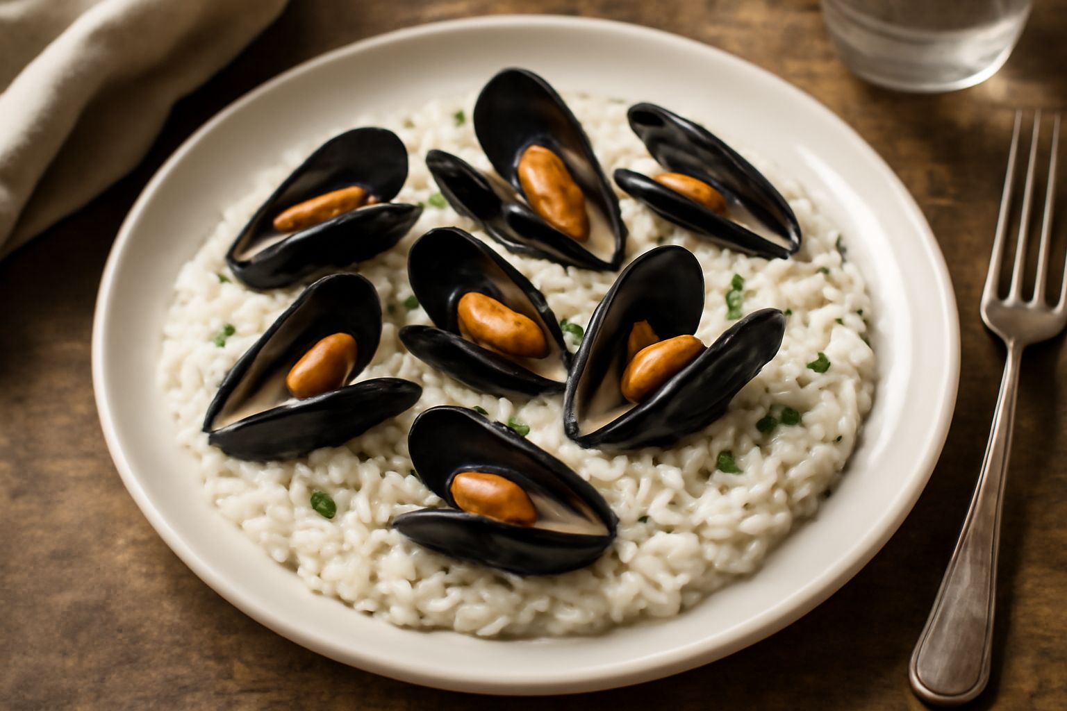 Risotto alle cozze
