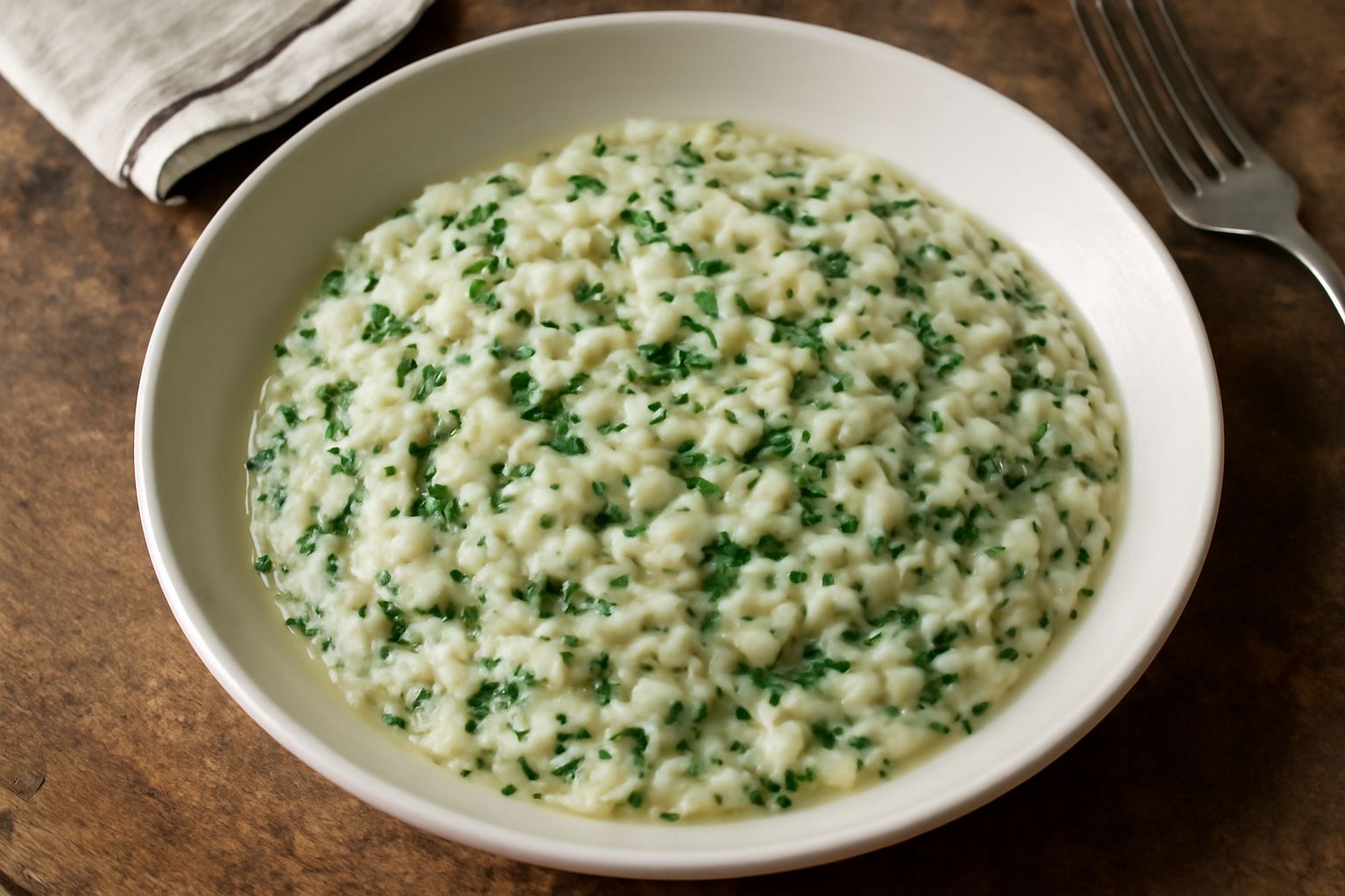Risotto alle erbe di campo