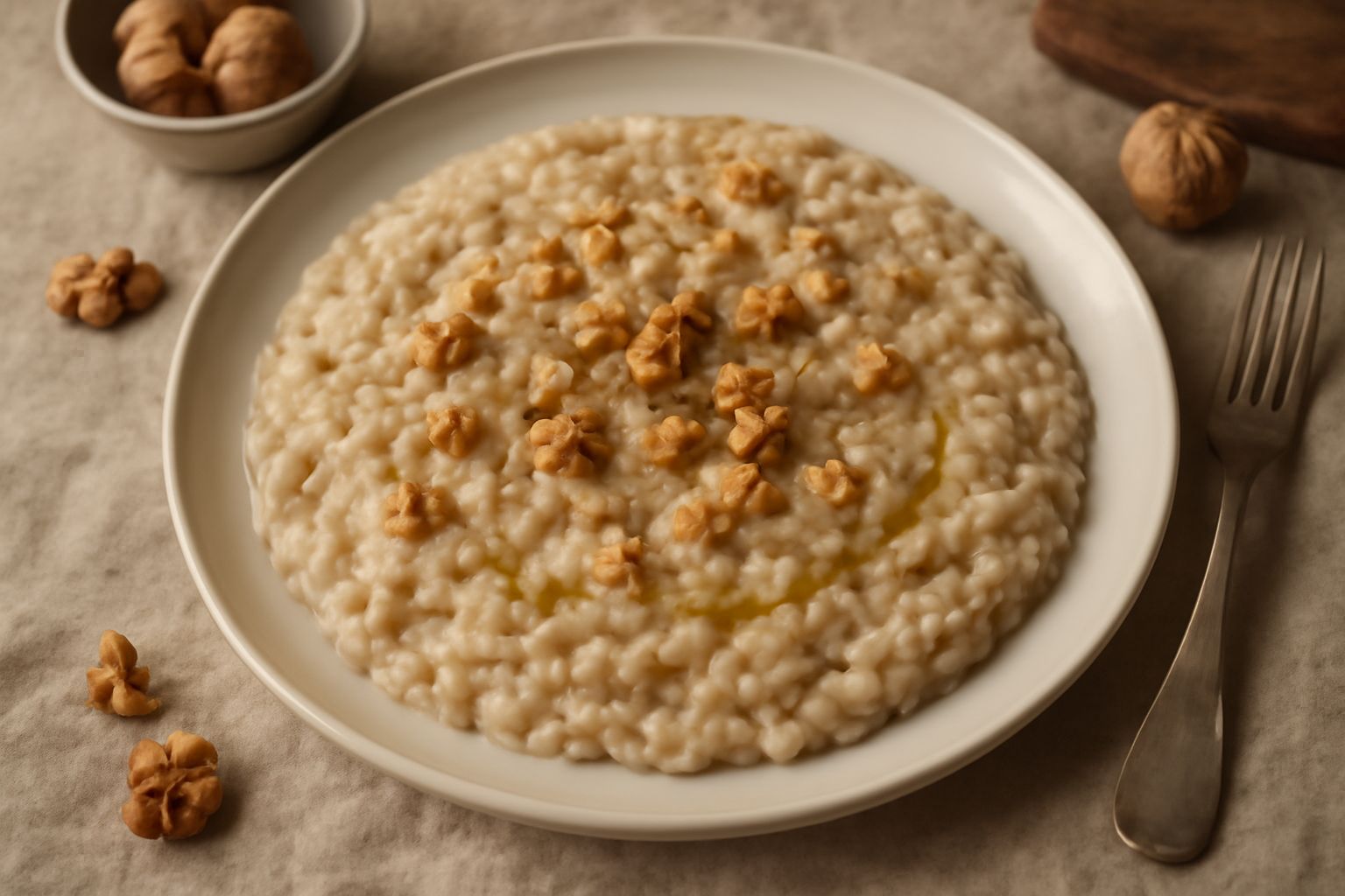 Risotto alle noci