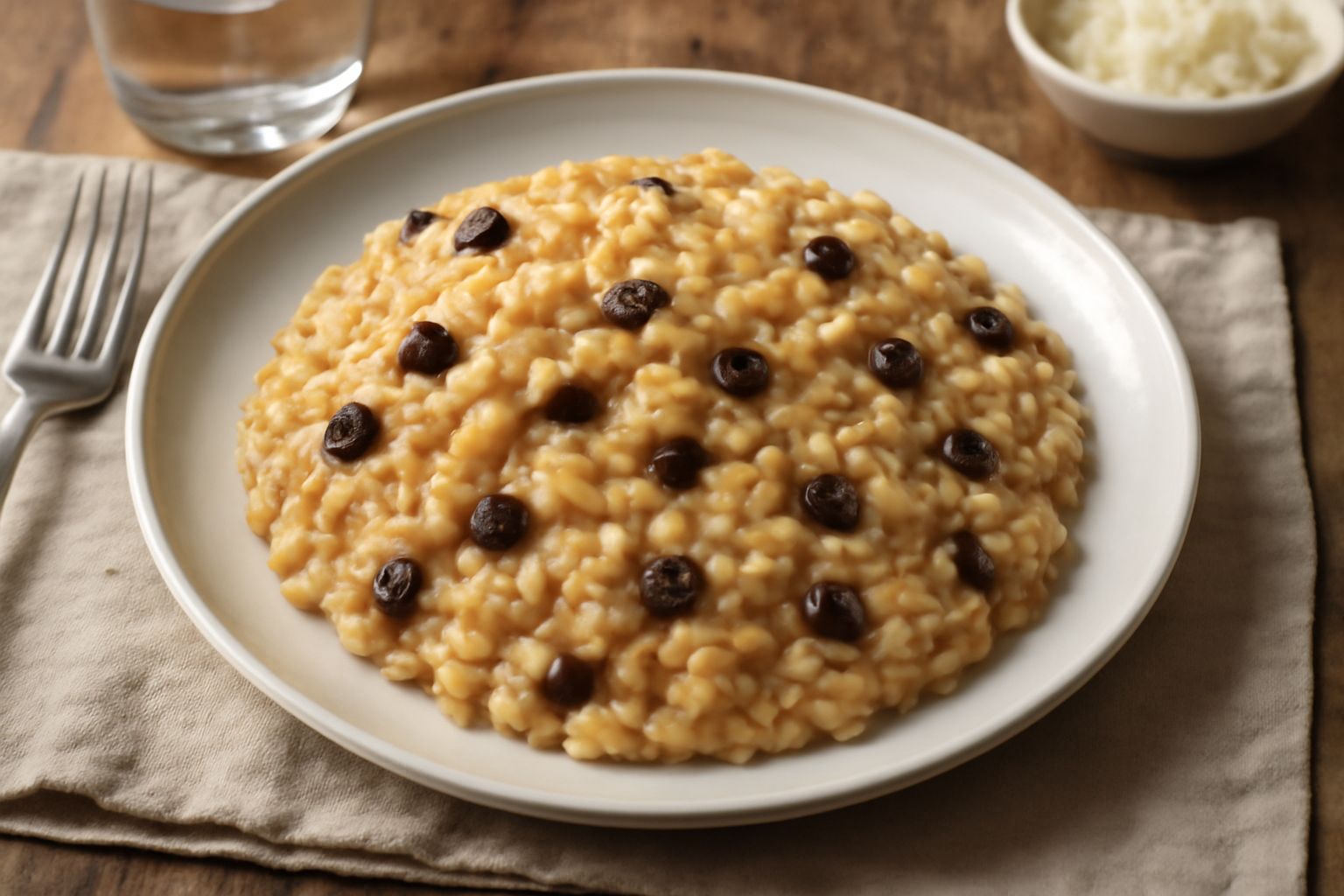 Risotto all'uvetta