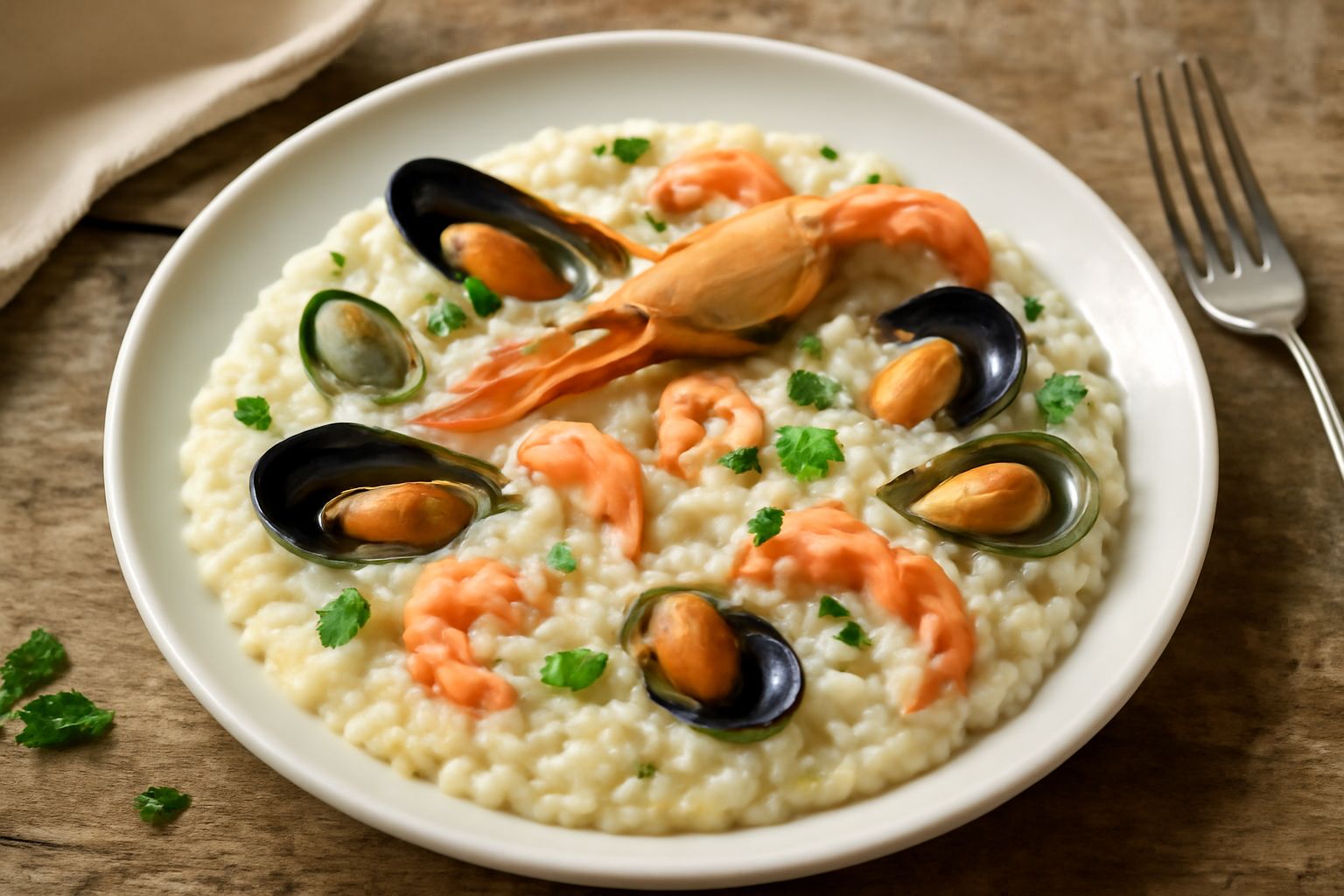 Risotto ca' li frutti di mari