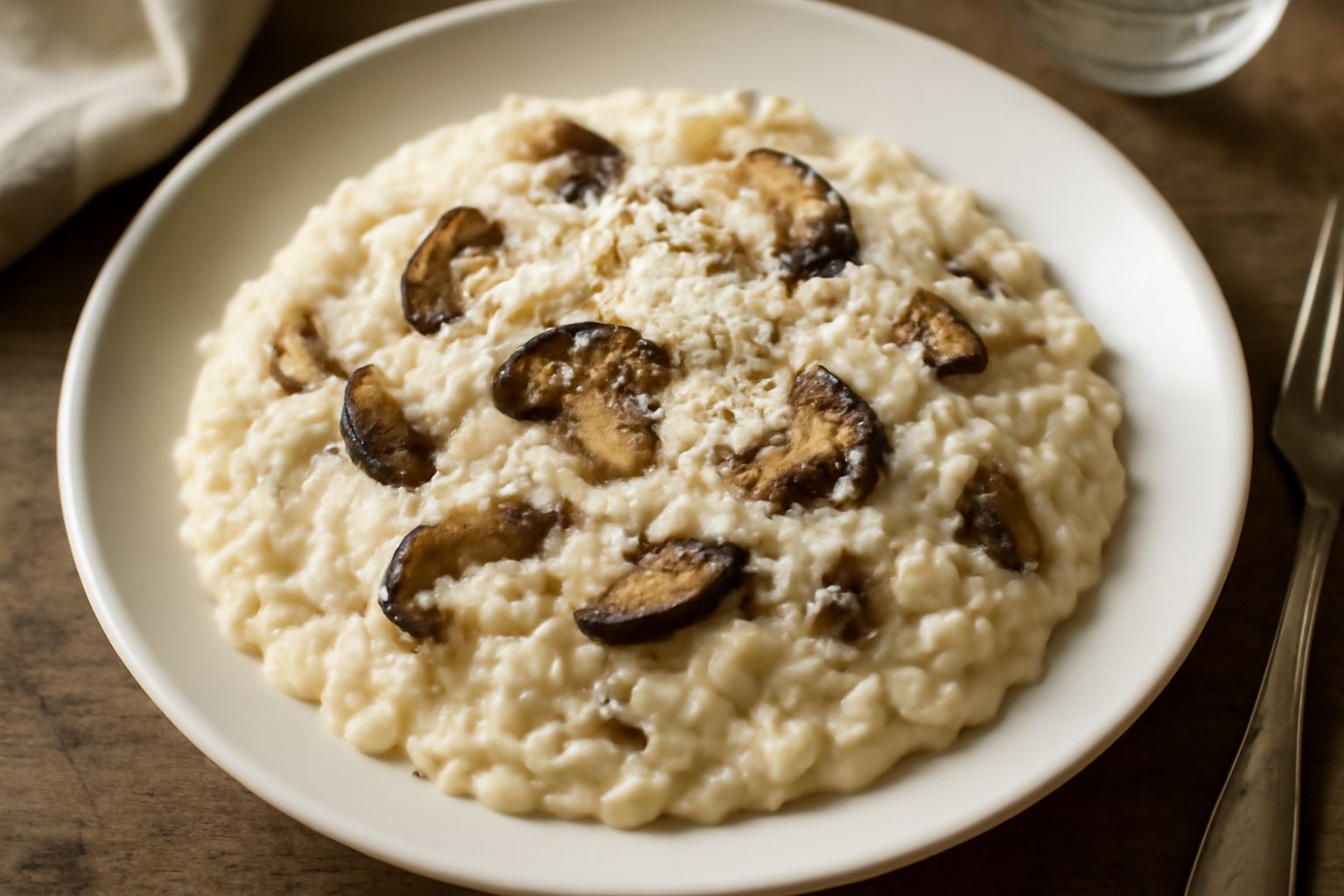 Risotto ca' li funghi porcini
