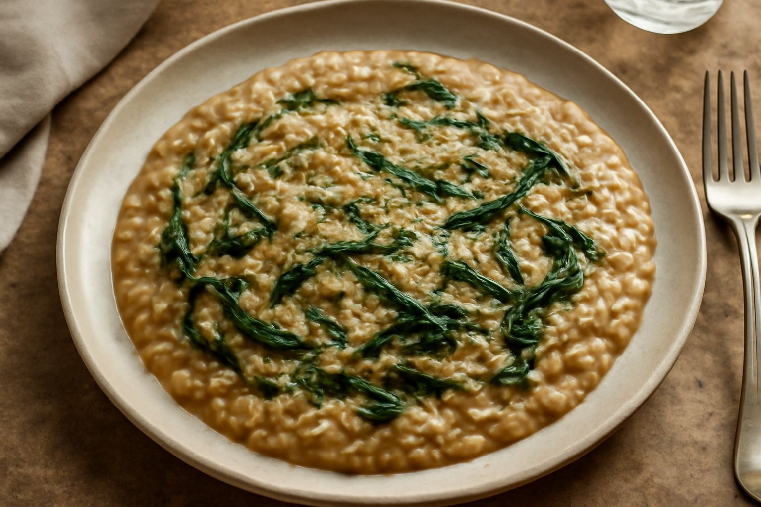 Risotto con cicoria