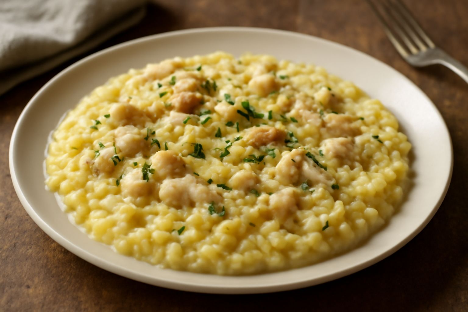 Risotto con le rane