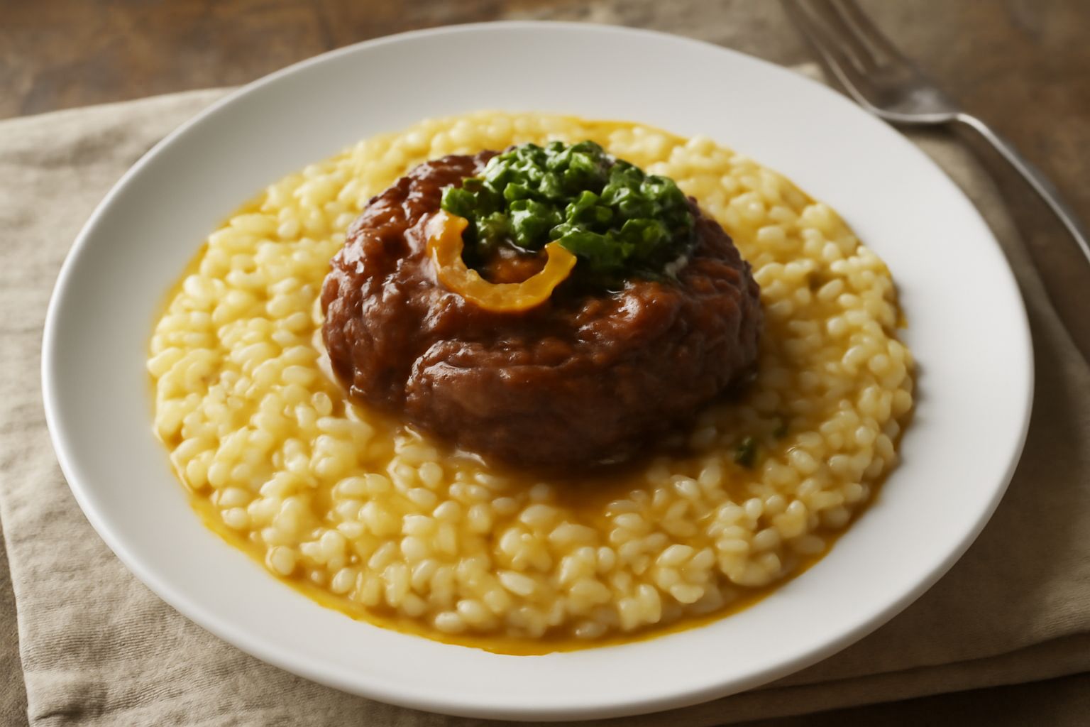 Risotto con ossobuco