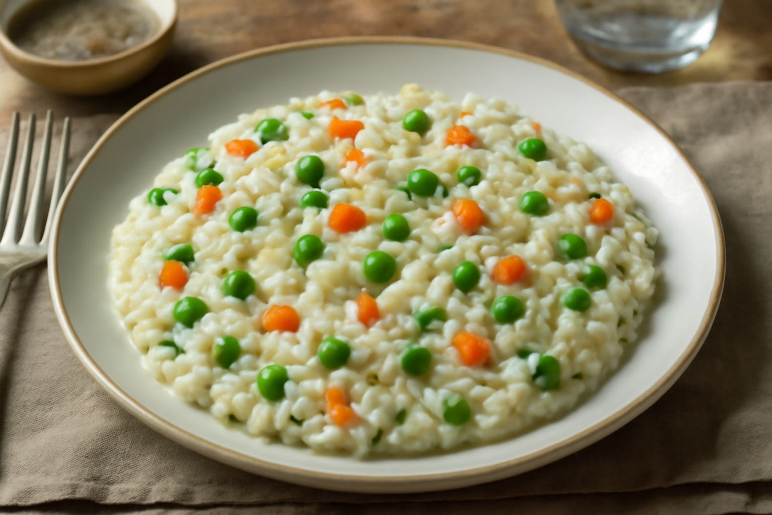 Risotto di avanzi di verdure