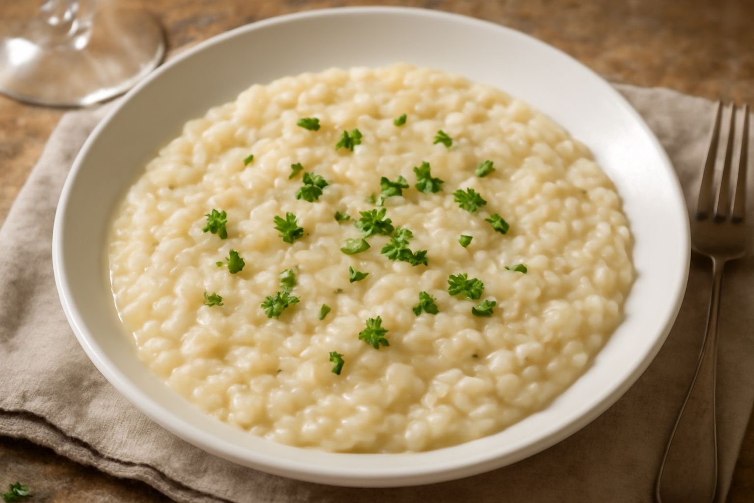 Risotto di scarti di brodo