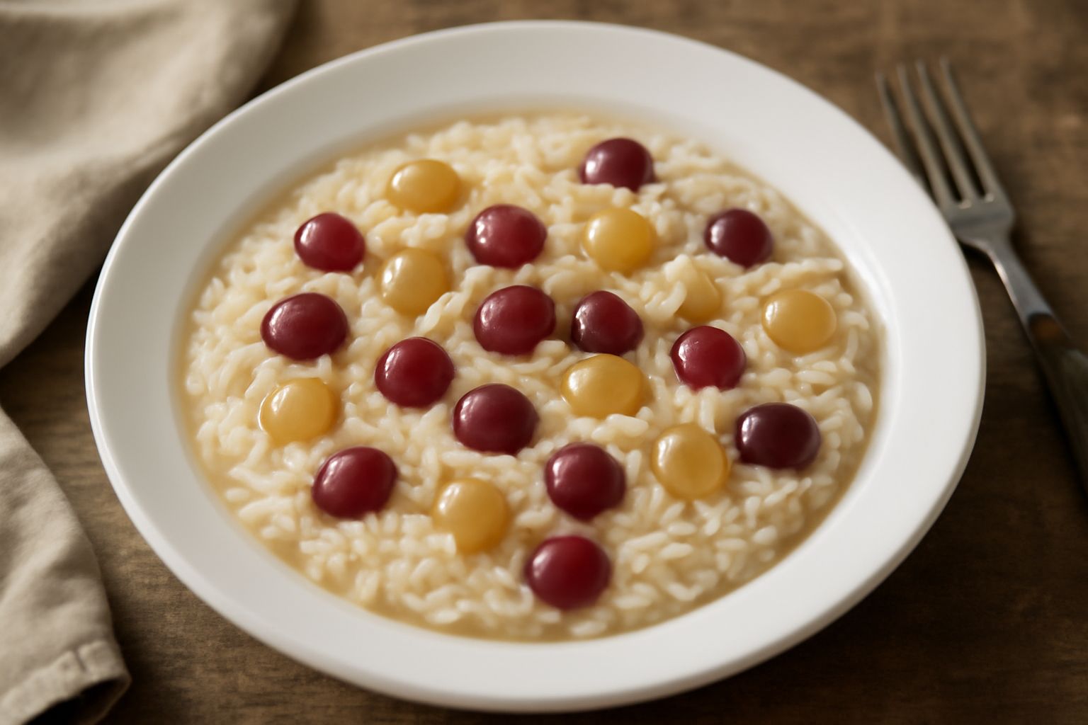 Risotto d'uva