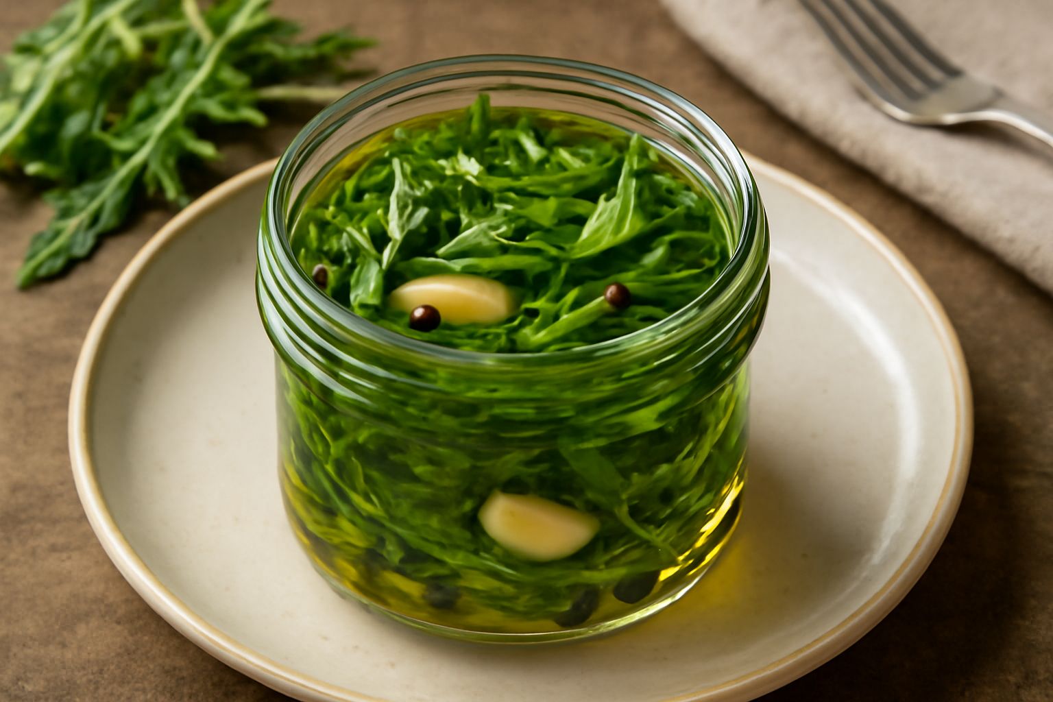 Rucola sott'olio