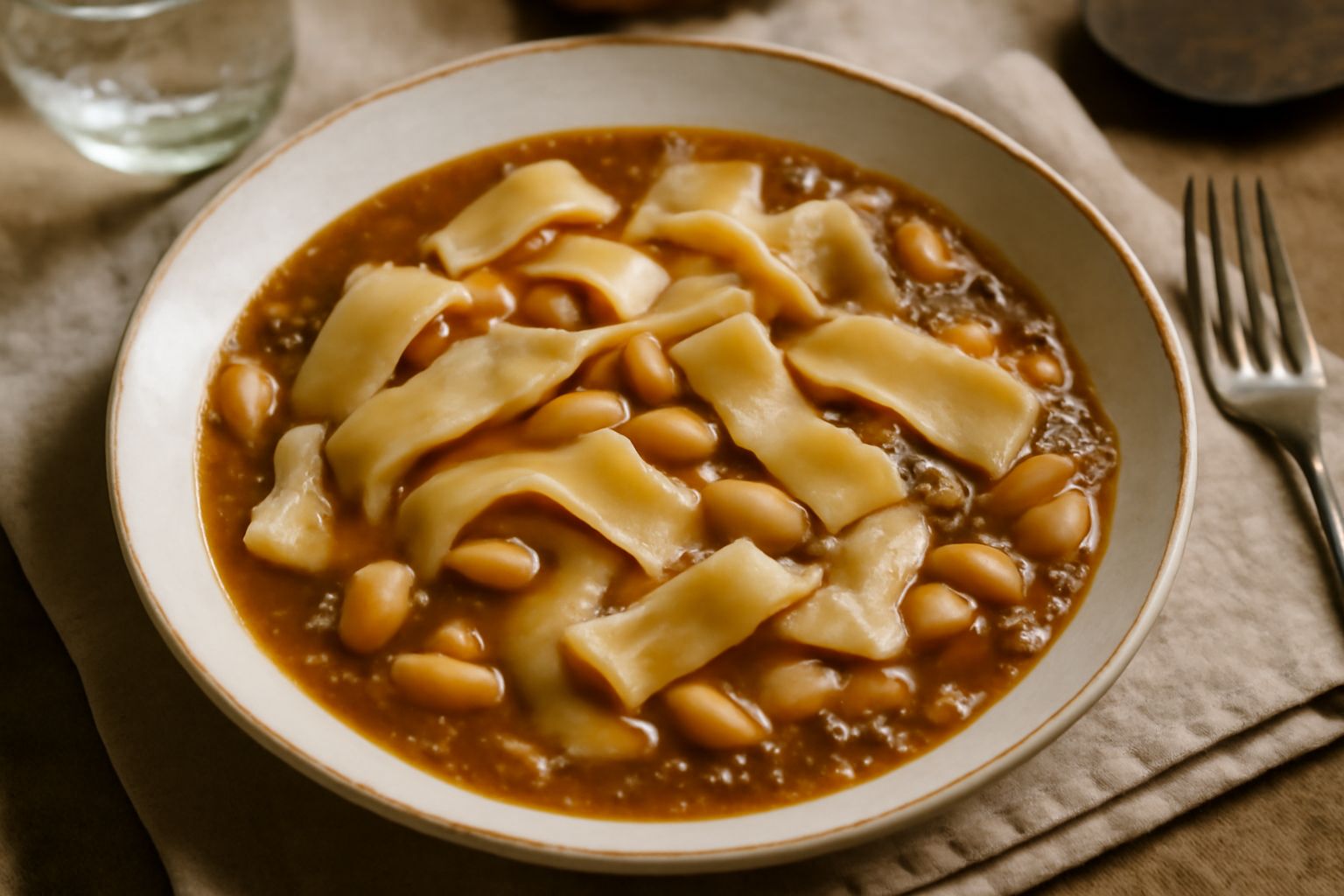 Sagne e fagioli