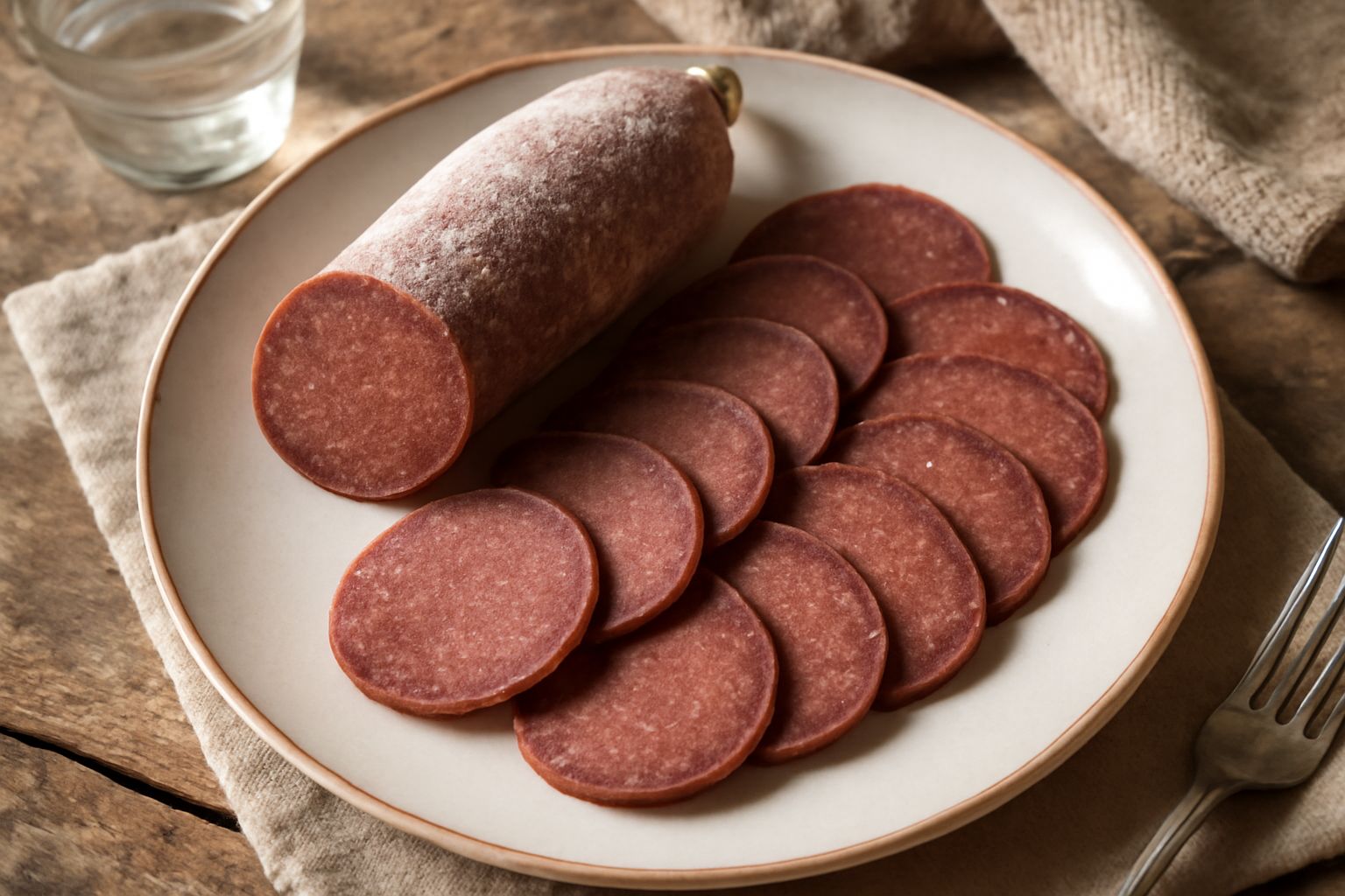 Salame d'oca: carni magre e saporite che nutrono senza appesantire